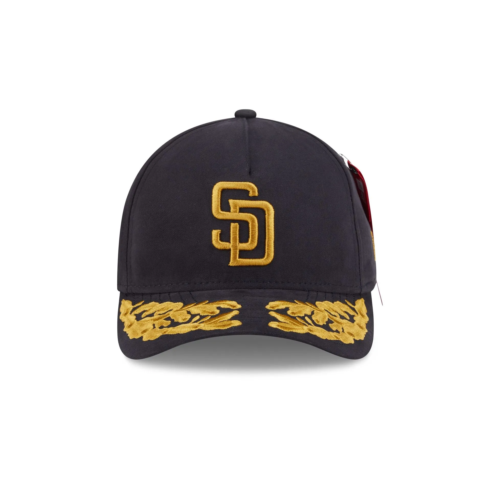 Alpha Industries x San Diego Padres Black 9FORTY M-Crown A-Frame Snapback Hat sold by New Era product image thumbnail 2
