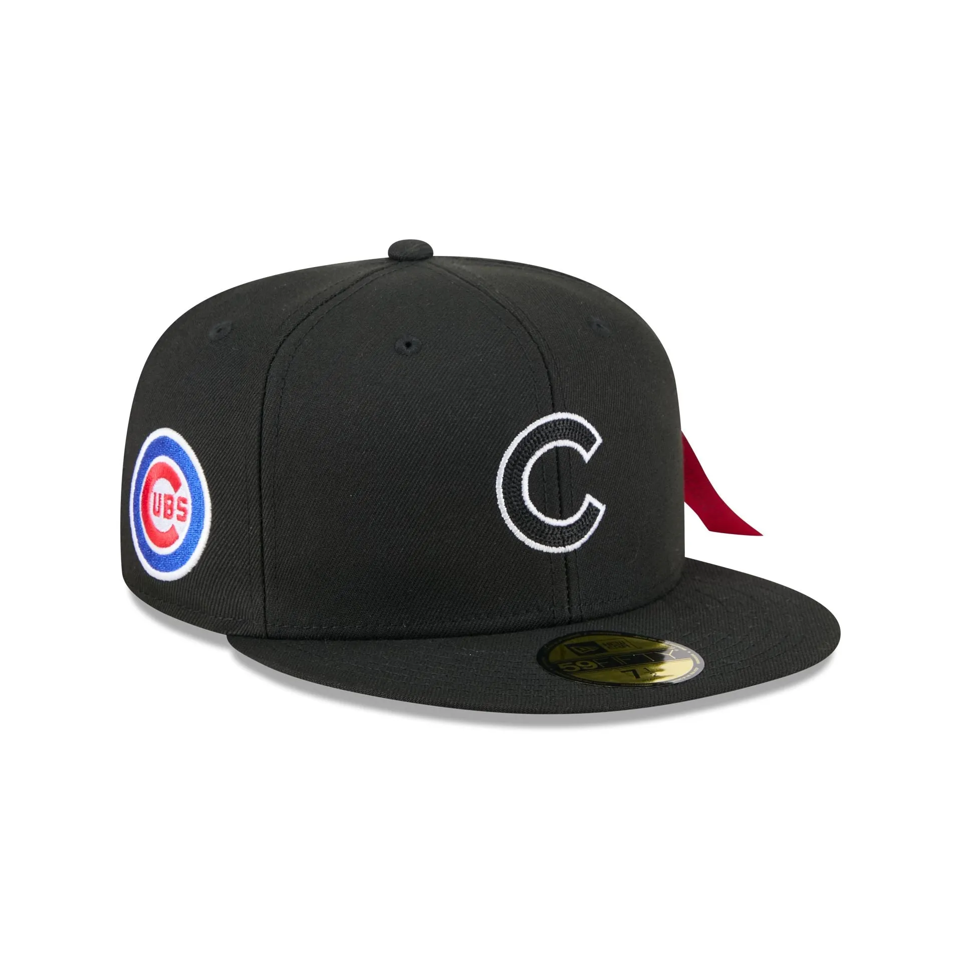 Alpha Industries x Chicago Cubs Black 59FIFTY Fitted Hat sold by New Era product image thumbnail 3