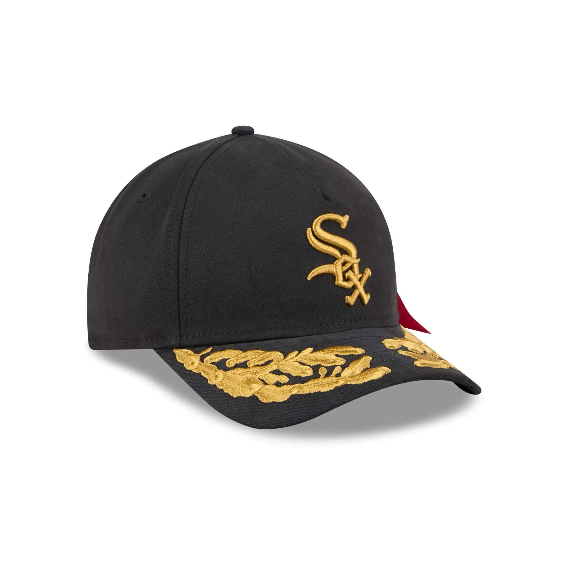 Alpha Industries x Chicago White Sox Black 9FORTY M-Crown A-Frame Snapback Hat sold by New Era product image thumbnail 3