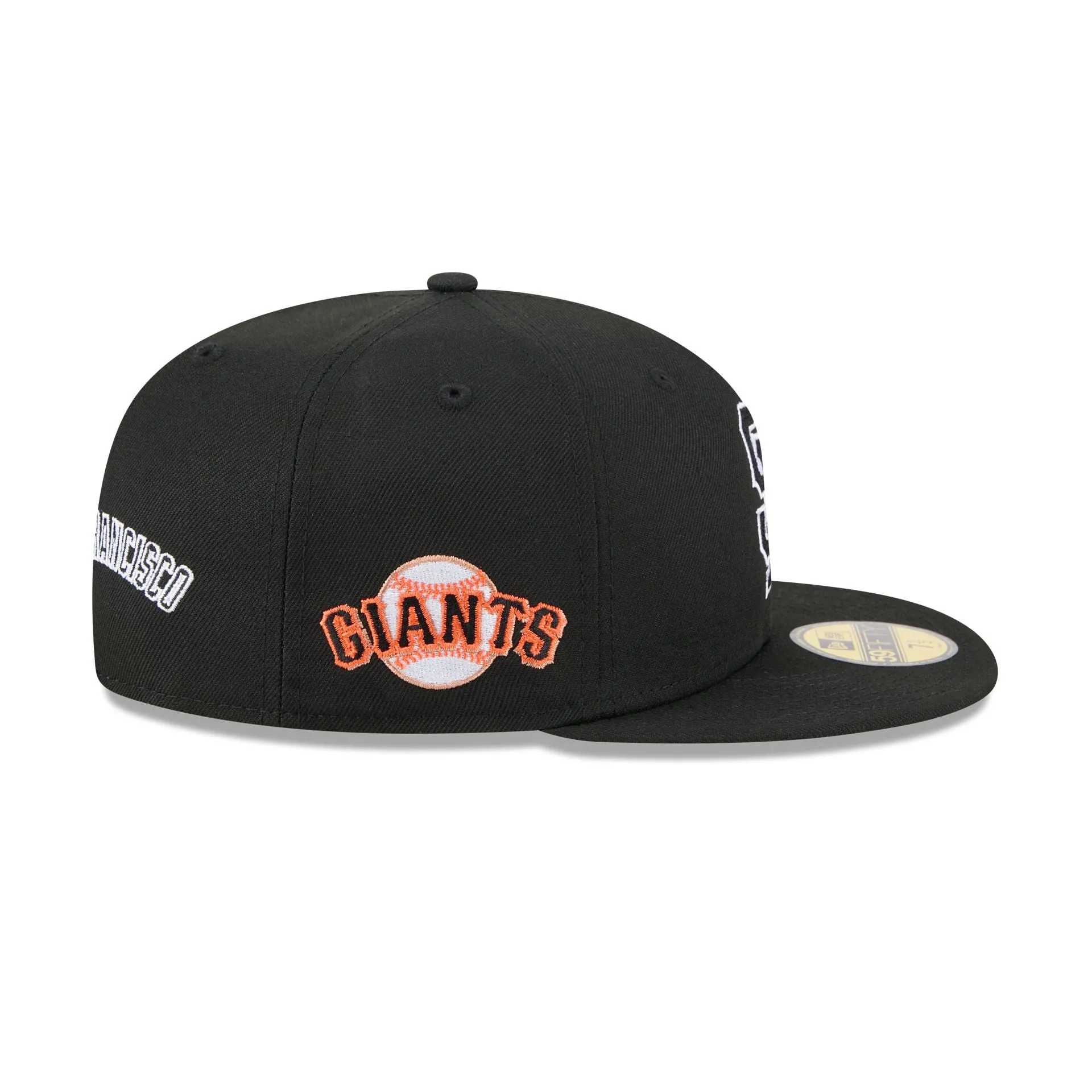 Alpha Industries x San Francisco Giants Black 59FIFTY Fitted Hat sold by New Era product image thumbnail 5