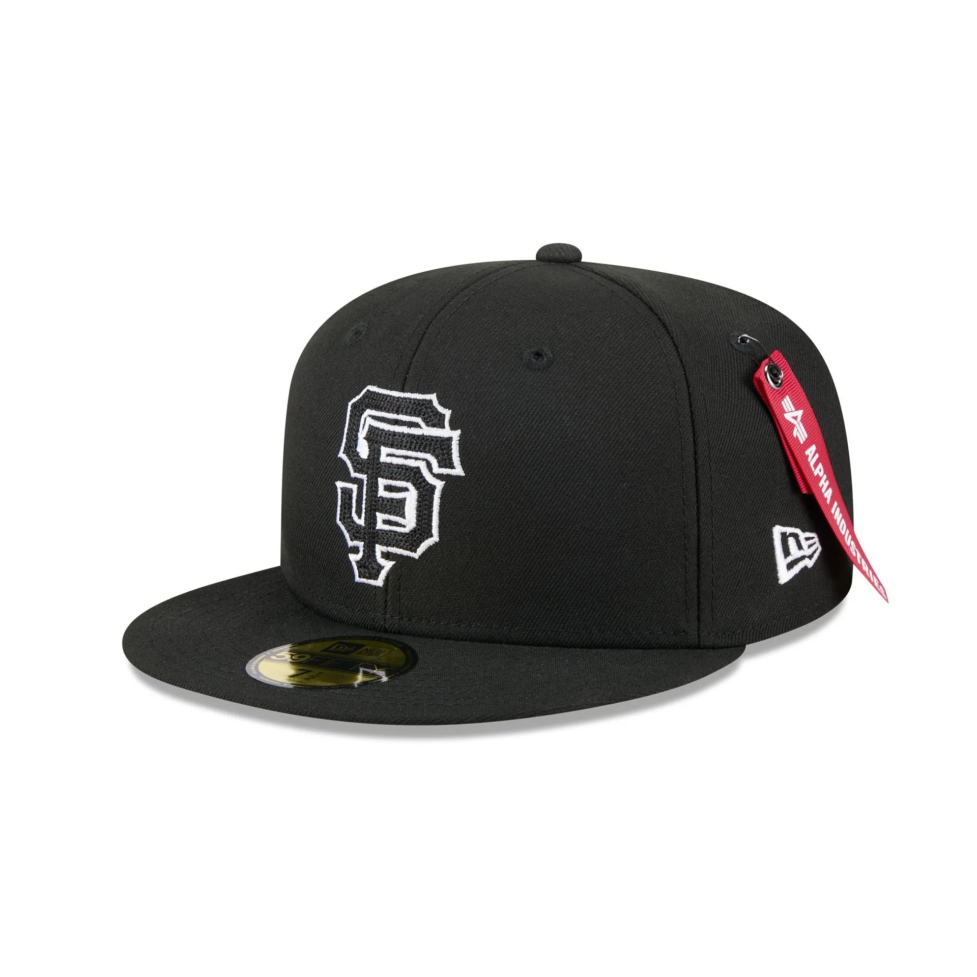 Alpha Industries x San Francisco Giants Black 59FIFTY Fitted Hat sold by New Era