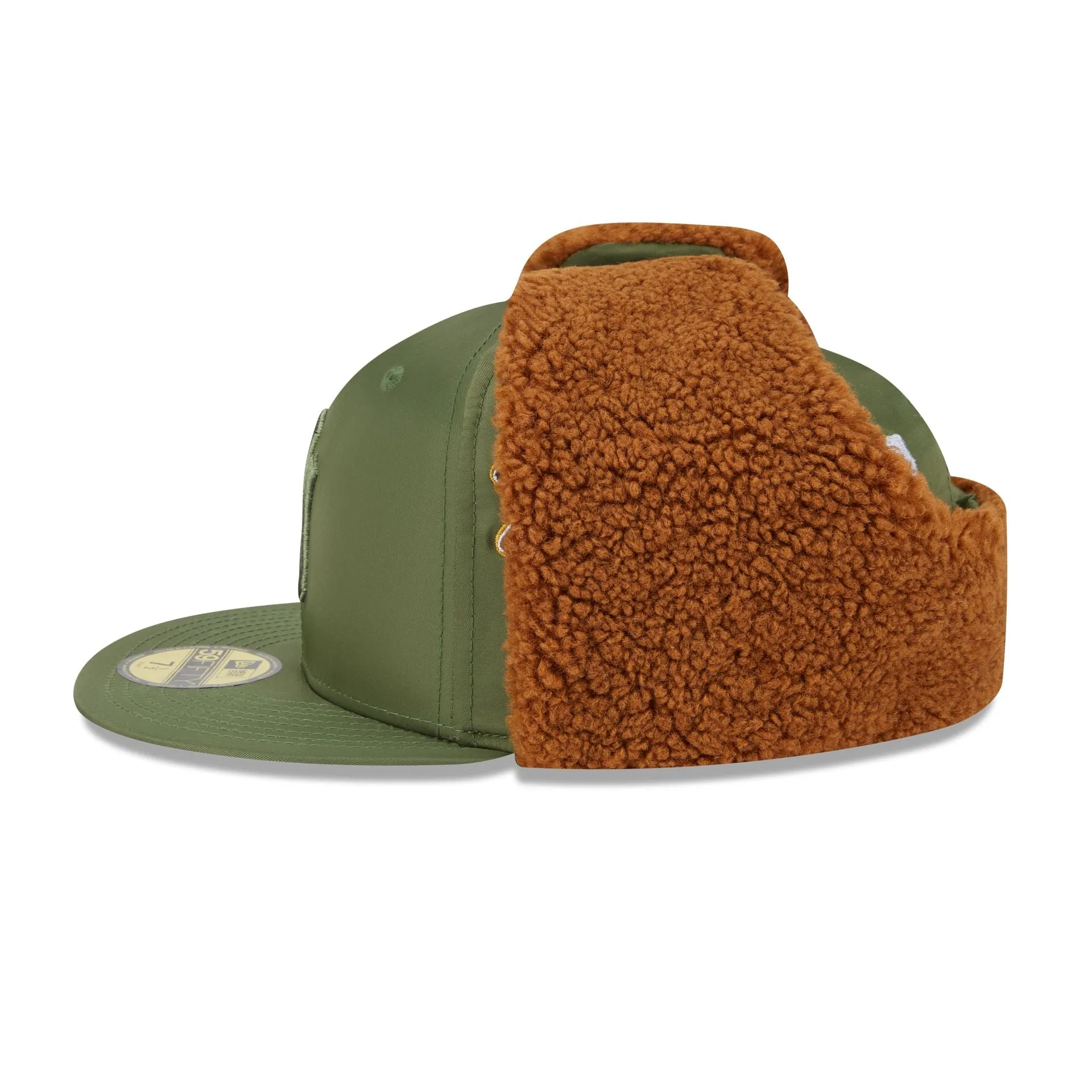 Alpha Industries x New York Yankees Olive Green Dog Ear 59FIFTY Fitted Hat sold by New Era product image thumbnail 4