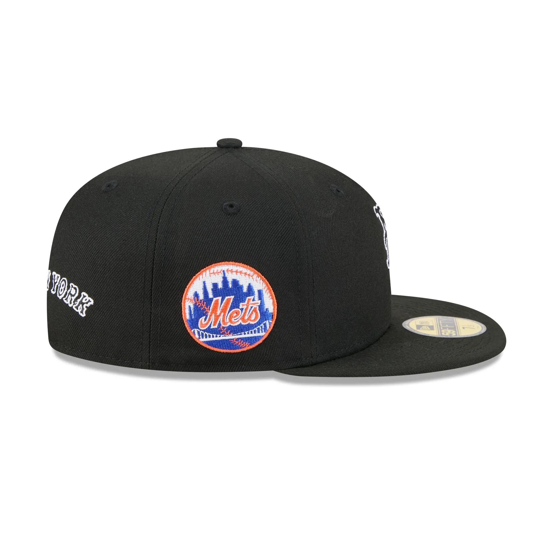 Alpha Industries x New York Mets Black 59FIFTY Fitted Hat sold by New Era product image thumbnail 5