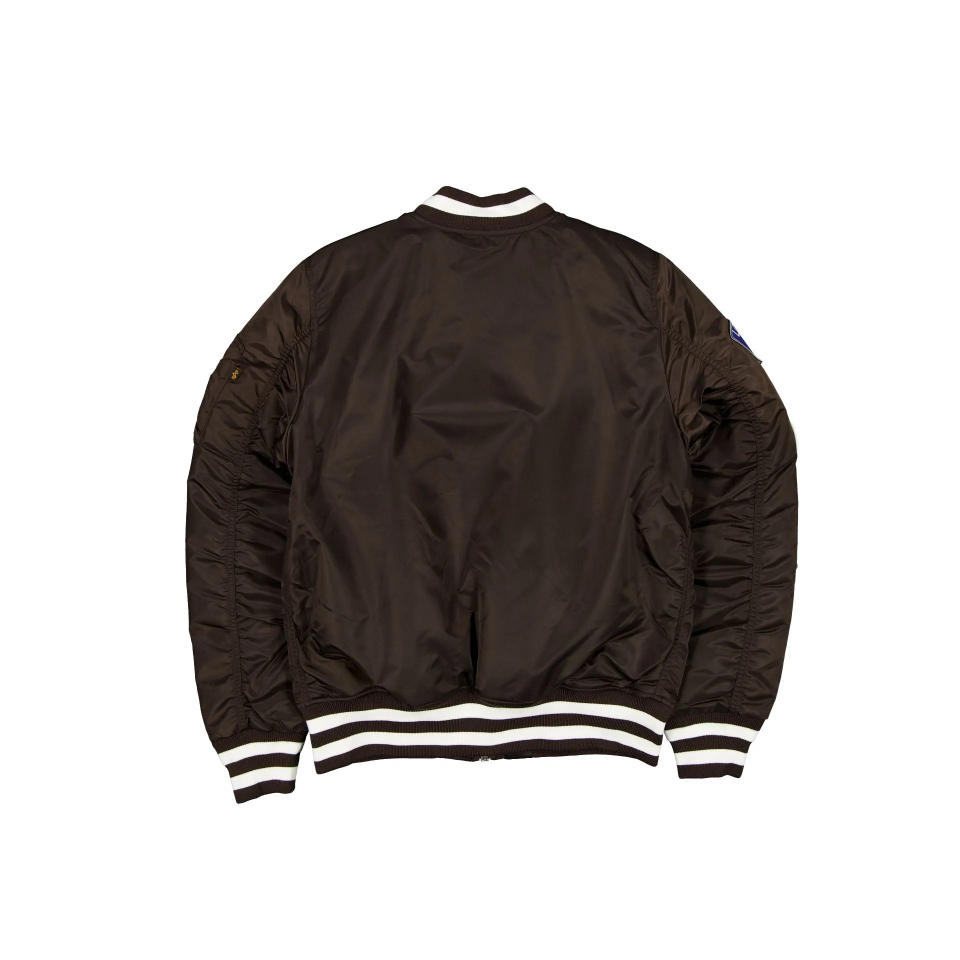 Alpha Industries x Los Angeles Dodgers Brown MA-1 Bomber Jacket sold by New Era product image thumbnail 2