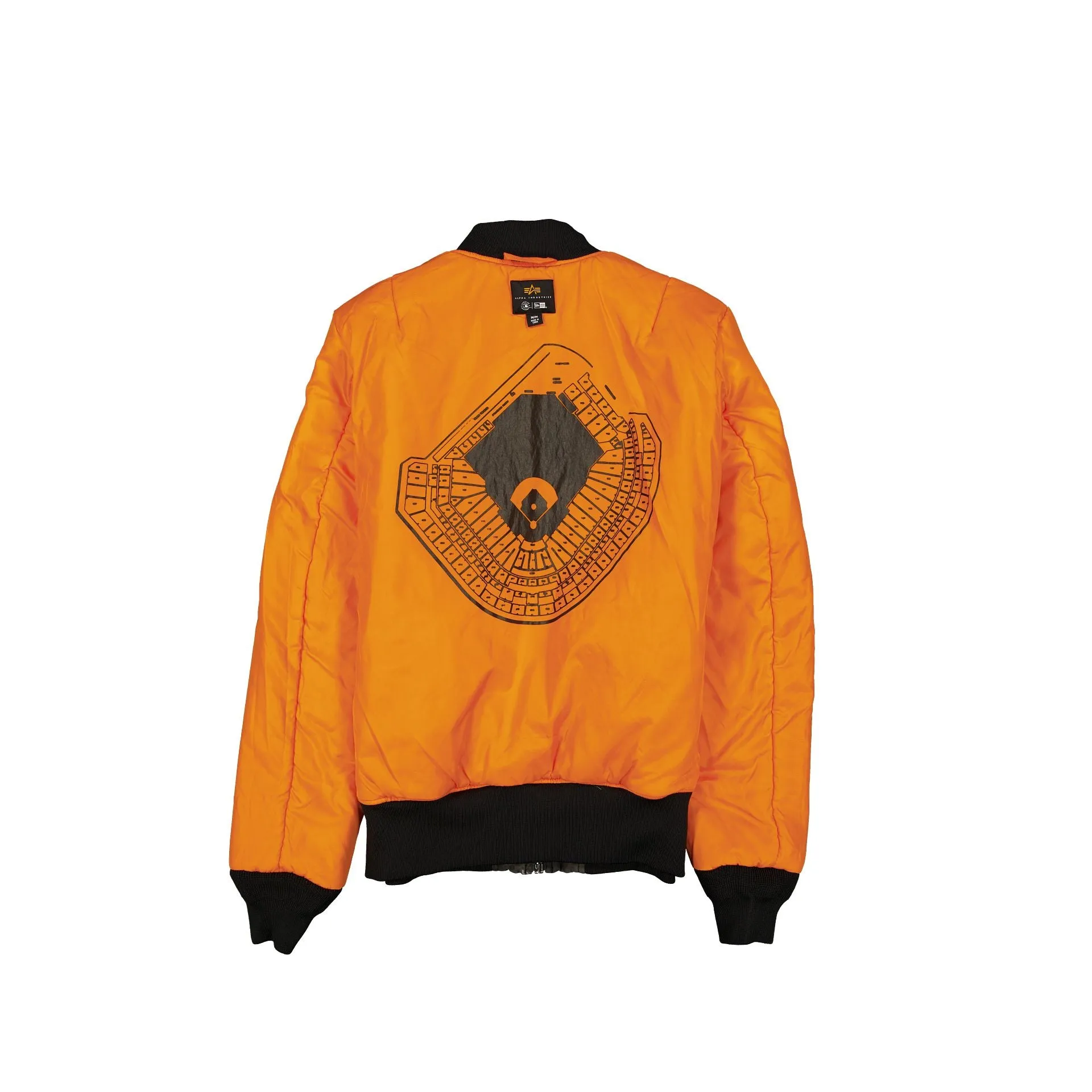 Alpha Industries x Houston Astros Black Camo MA-1 Bomber Jacket sold by New Era product image thumbnail 2