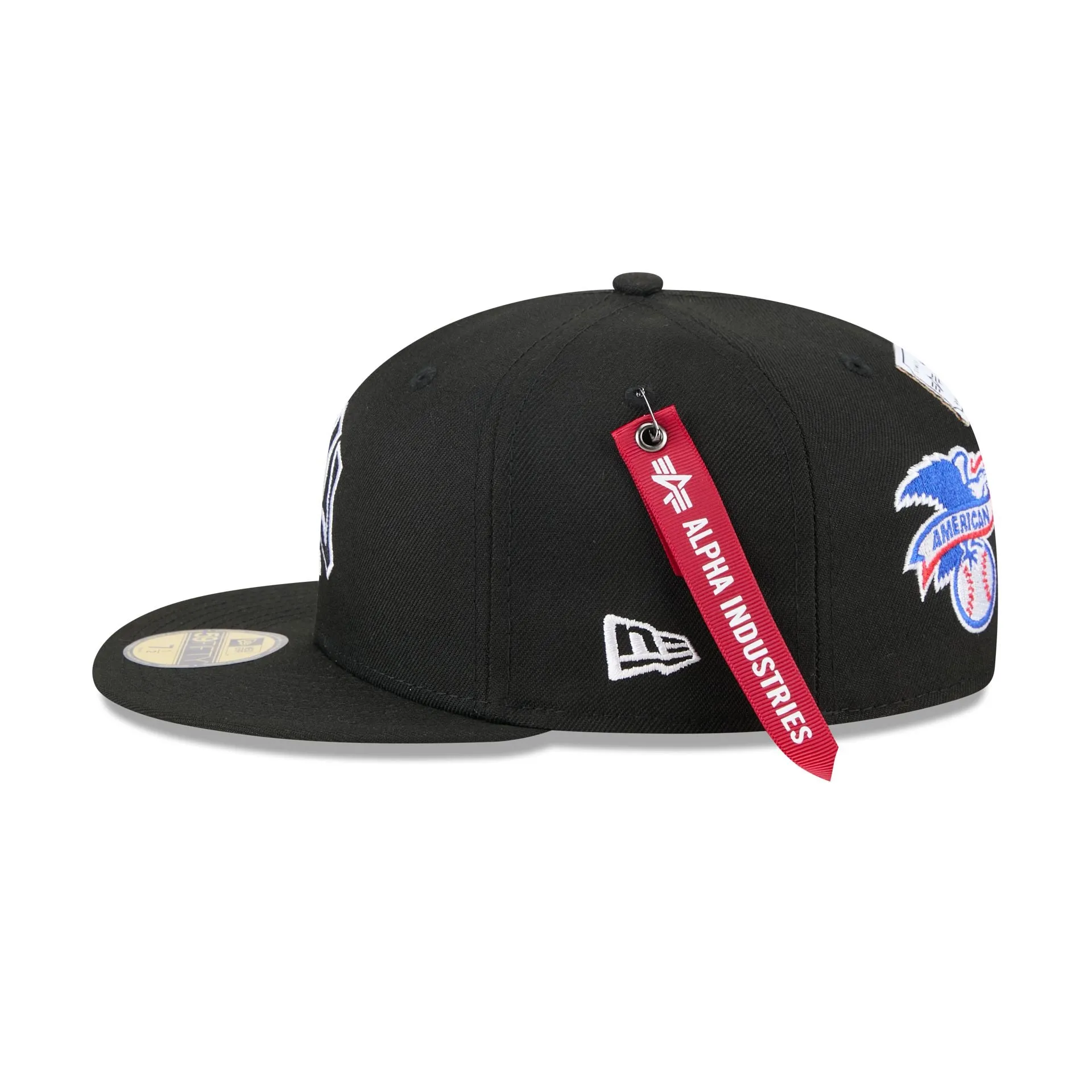 Alpha Industries x New York Yankees Black 59FIFTY Fitted Hat sold by New Era product image thumbnail 4