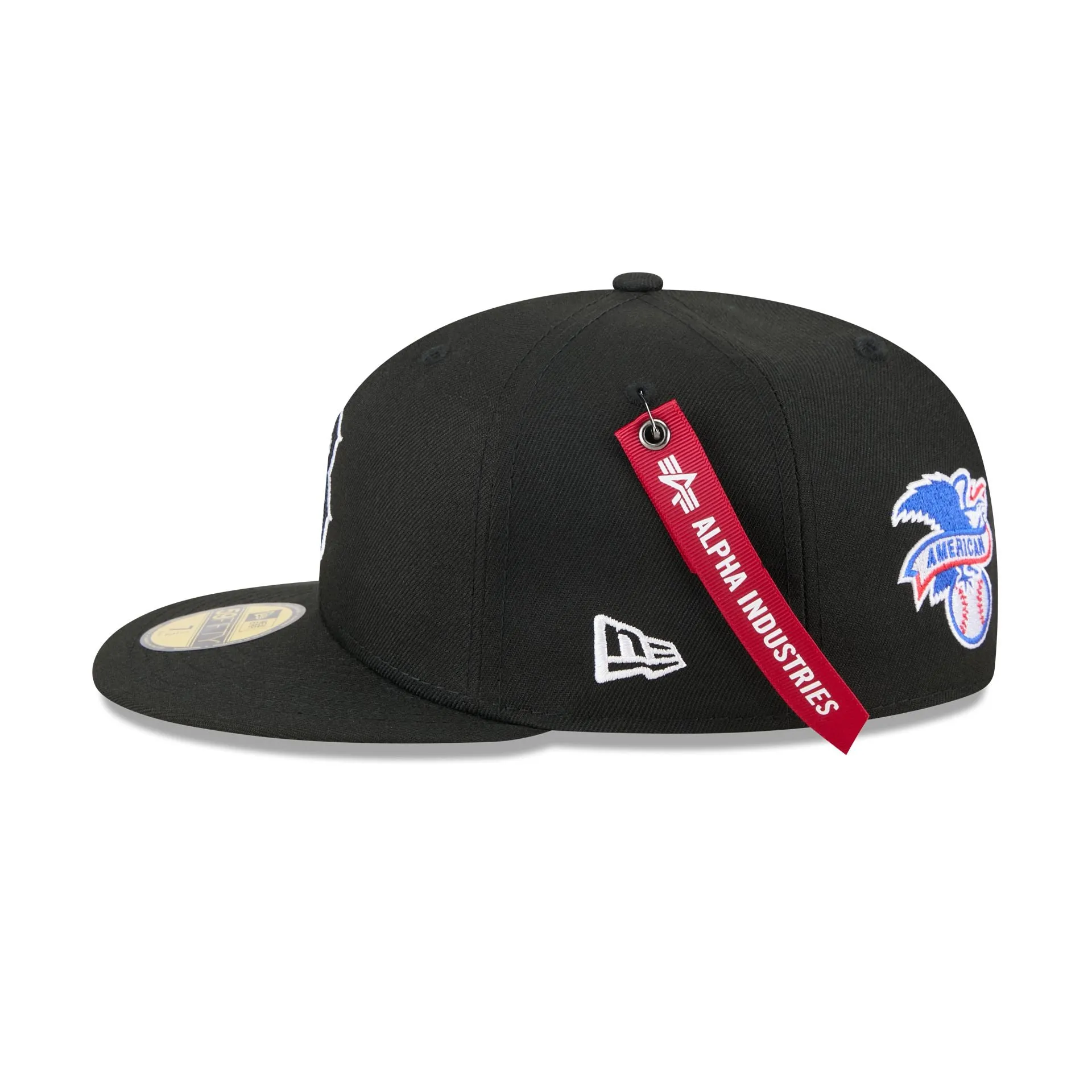 Alpha Industries x Boston Red Sox Black 59FIFTY Fitted Hat sold by New Era product image thumbnail 4