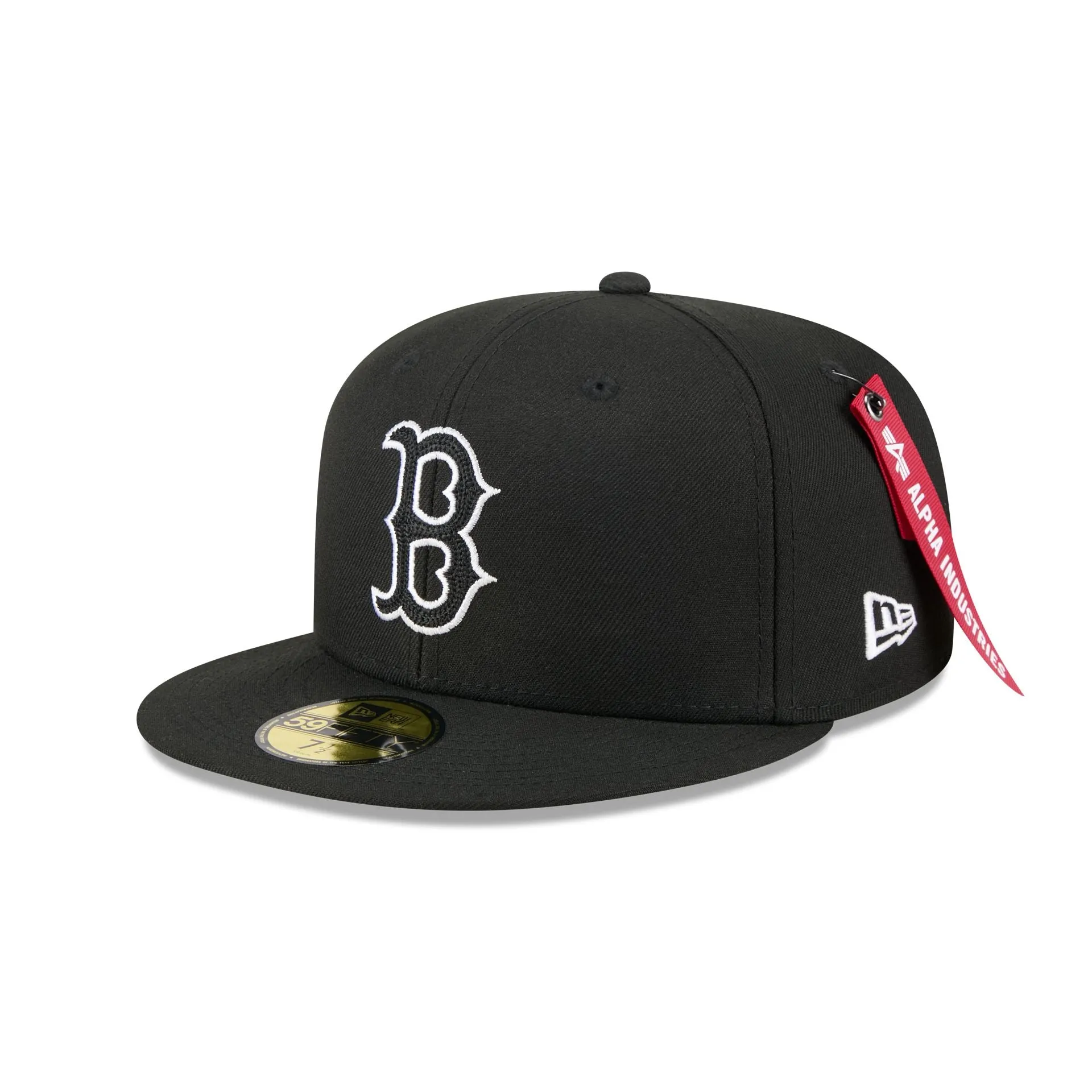 Alpha Industries x Boston Red Sox Black 59FIFTY Fitted Hat sold by New Era