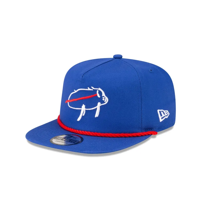 Buffalo Bills Billustration Blue Golfer Hat sold by New Era
