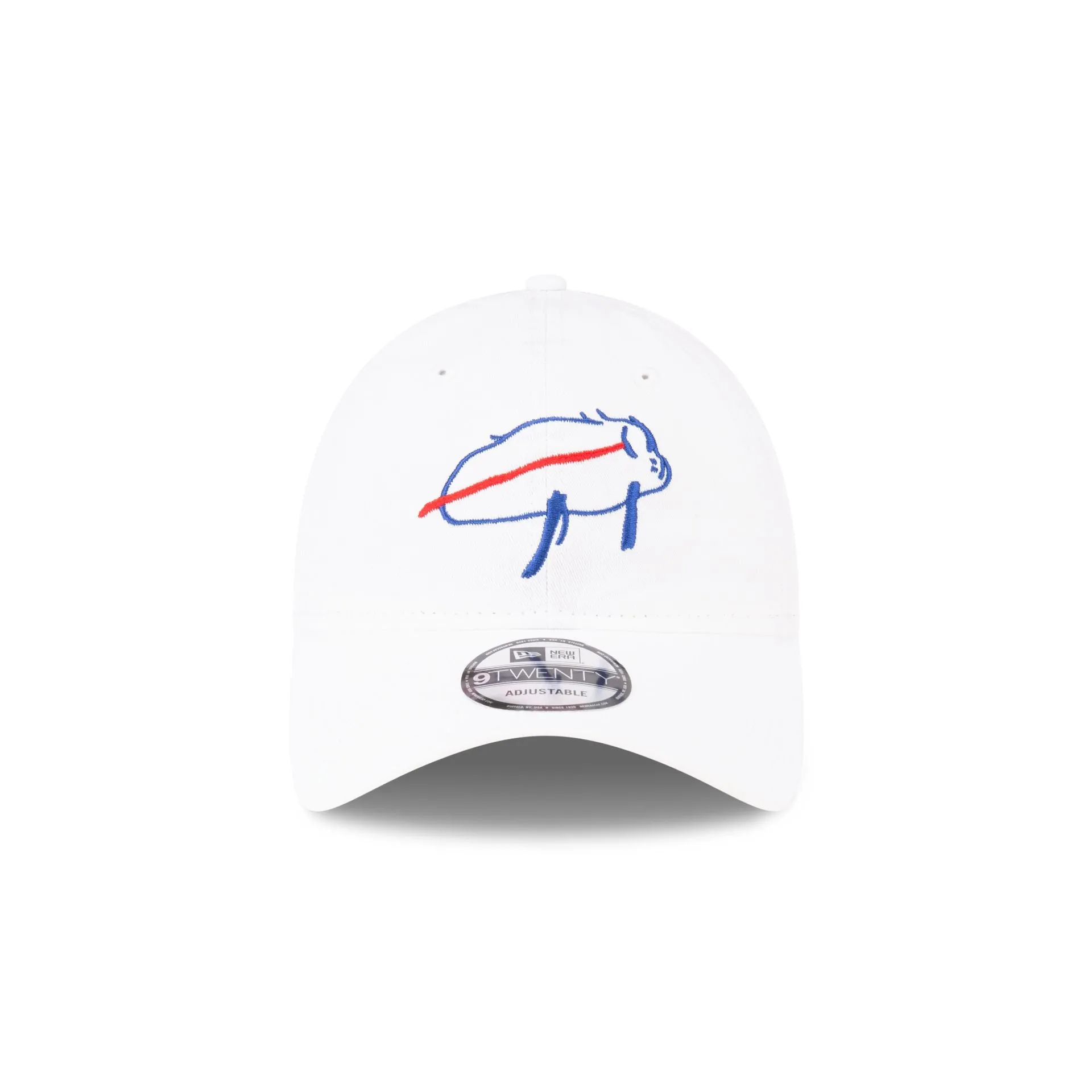 Buffalo Bills Billustration White 9TWENTY Adjustable Hat sold by New Era product image thumbnail 2