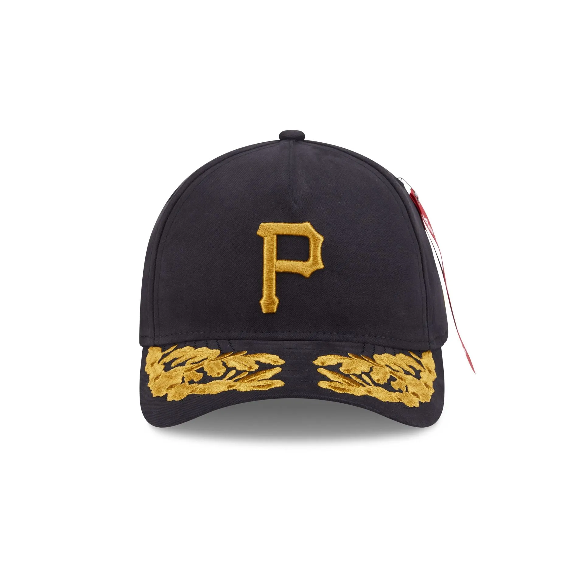 Alpha Industries x Pittsburgh Pirates Black 9FORTY M-Crown A-Frame Snapback Hat sold by New Era product image thumbnail 2