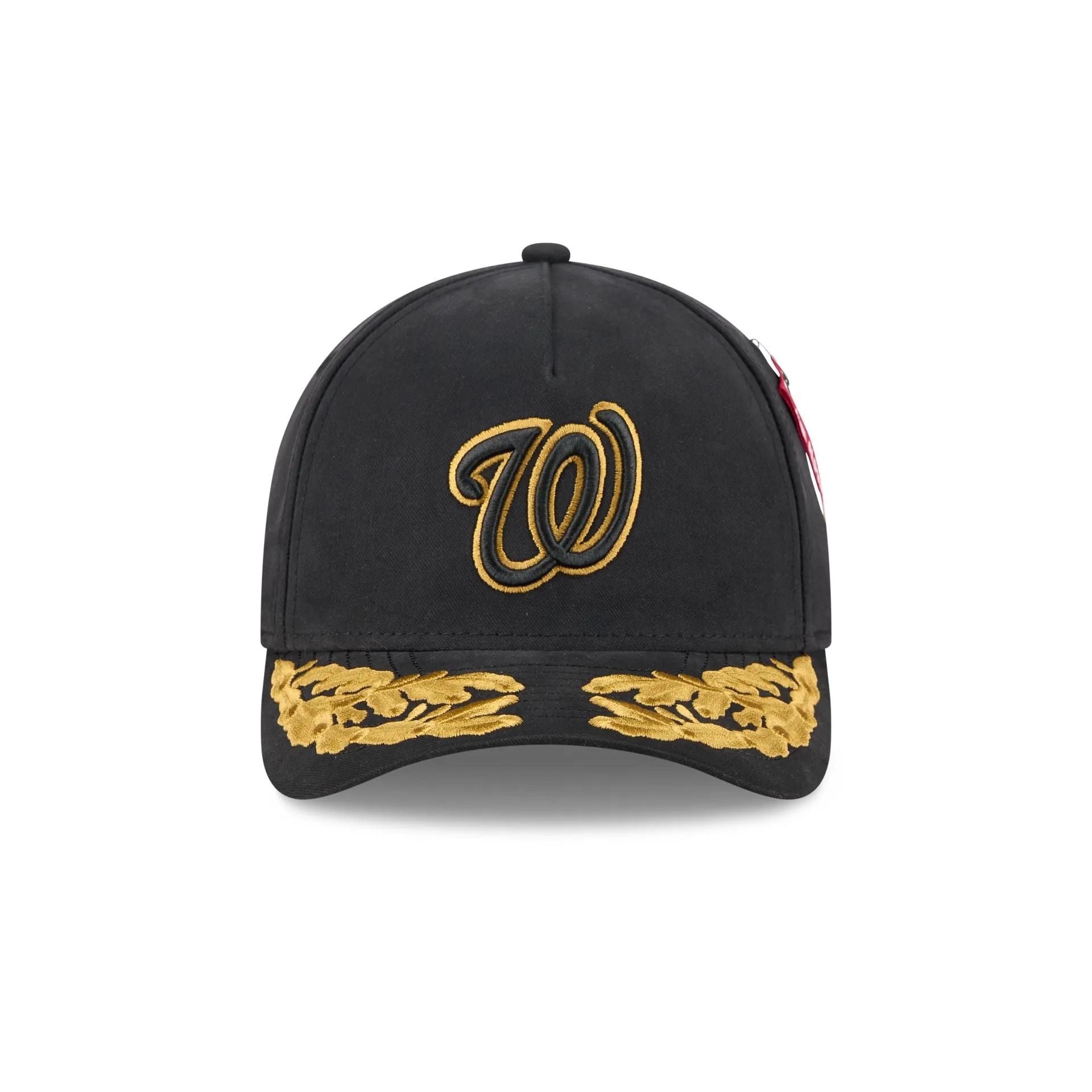 Alpha Industries x Washington Nationals Black 9FORTY M-Crown A-Frame Snapback Hat sold by New Era product image thumbnail 2