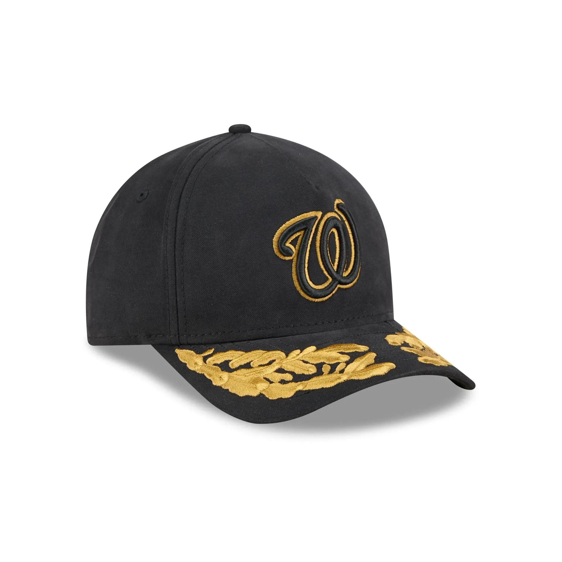 Alpha Industries x Washington Nationals Black 9FORTY M-Crown A-Frame Snapback Hat sold by New Era product image thumbnail 3