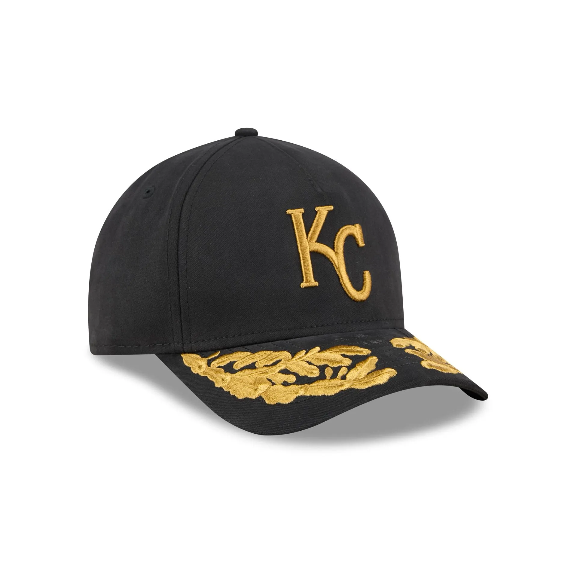 Alpha Industries x Kansas City Royals Black 9FORTY M-Crown A-Frame Snapback Hat sold by New Era product image thumbnail 3