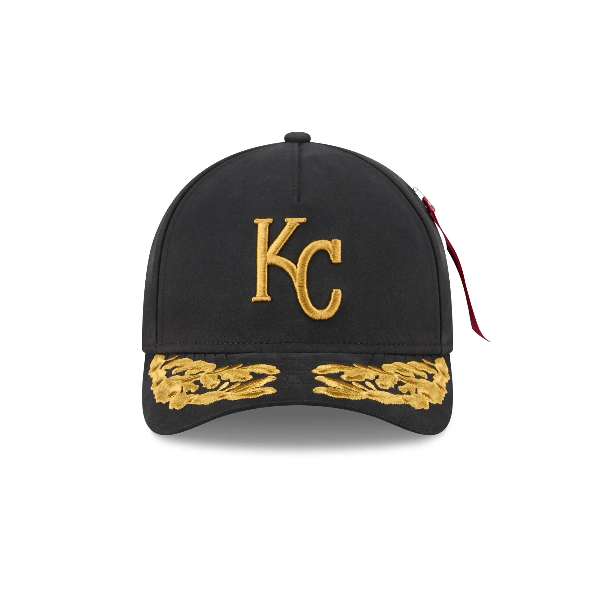 Alpha Industries x Kansas City Royals Black 9FORTY M-Crown A-Frame Snapback Hat sold by New Era product image thumbnail 2
