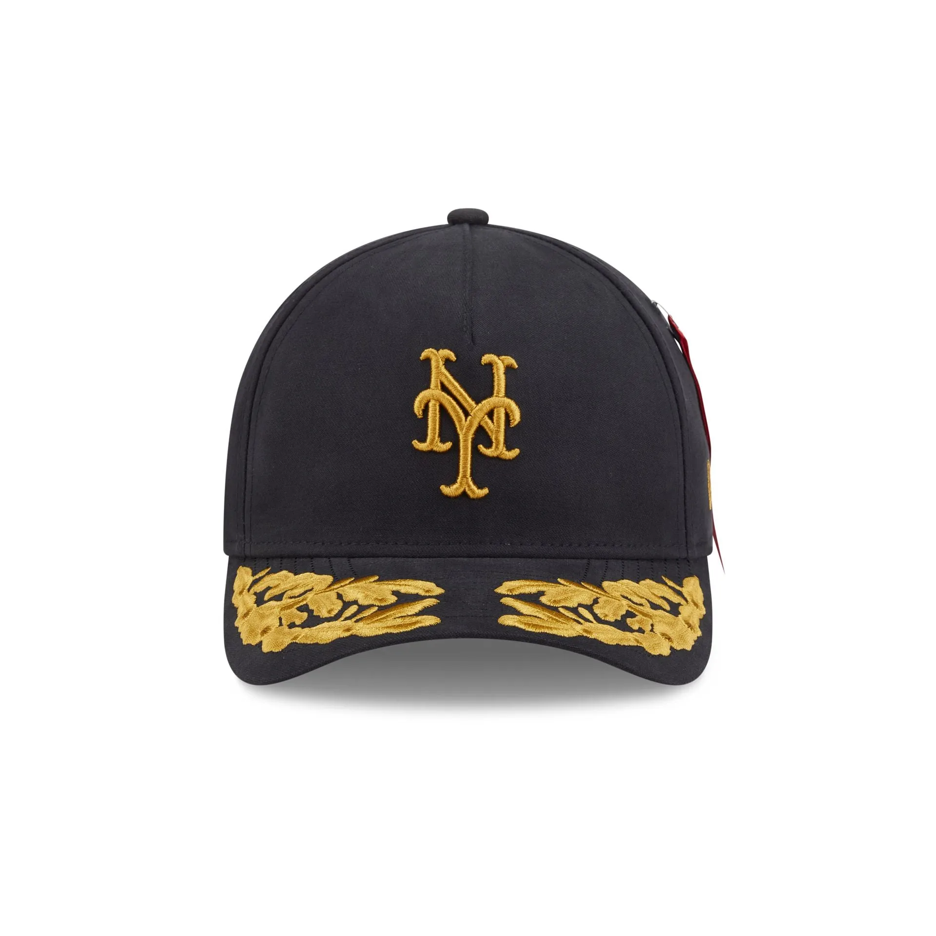 Alpha Industries x New York Mets Black 9FORTY M-Crown A-Frame Snapback Hat sold by New Era product image thumbnail 2