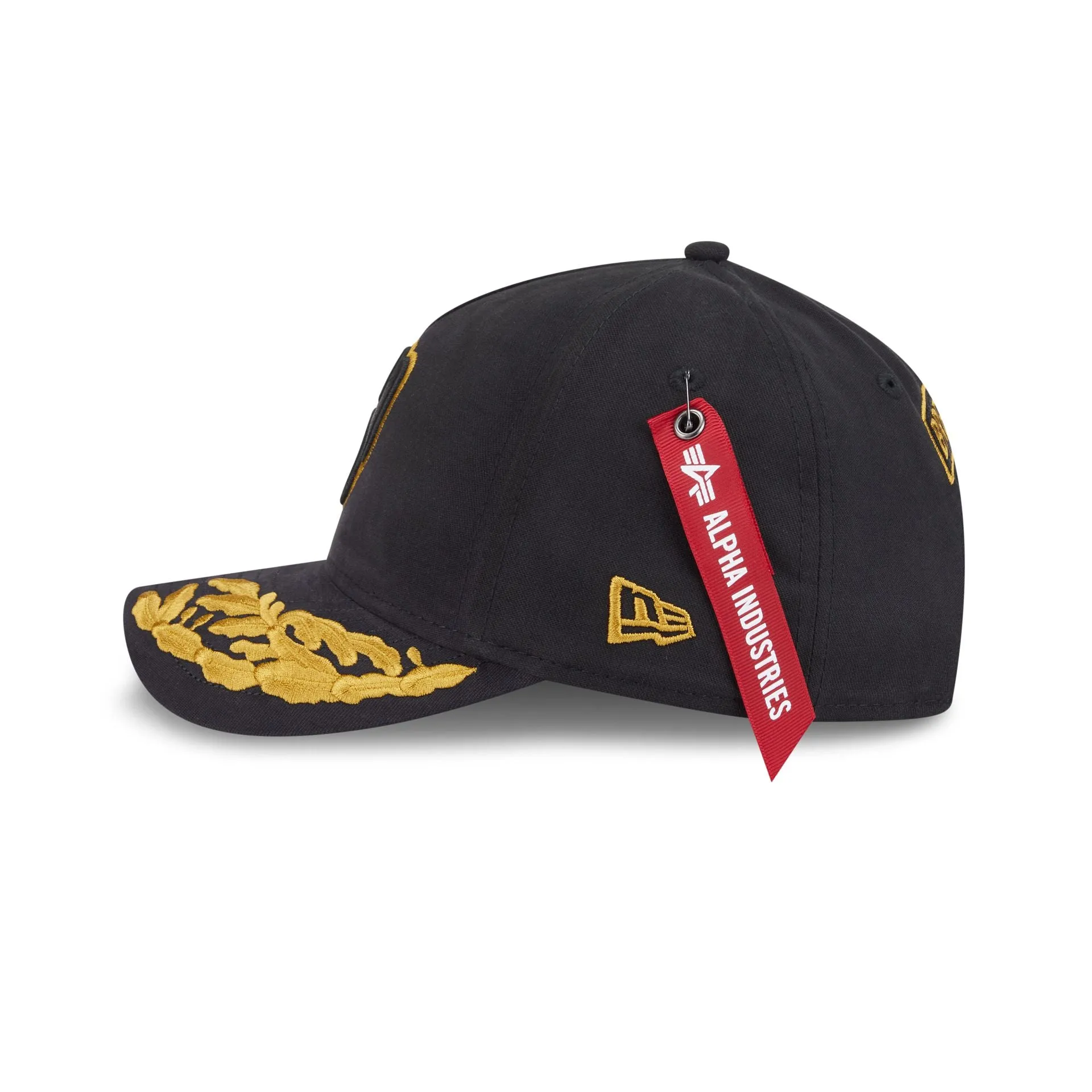 Alpha Industries x Milwaukee Brewers Black 9FORTY M-Crown A-Frame Snapback Hat sold by New Era product image thumbnail 4