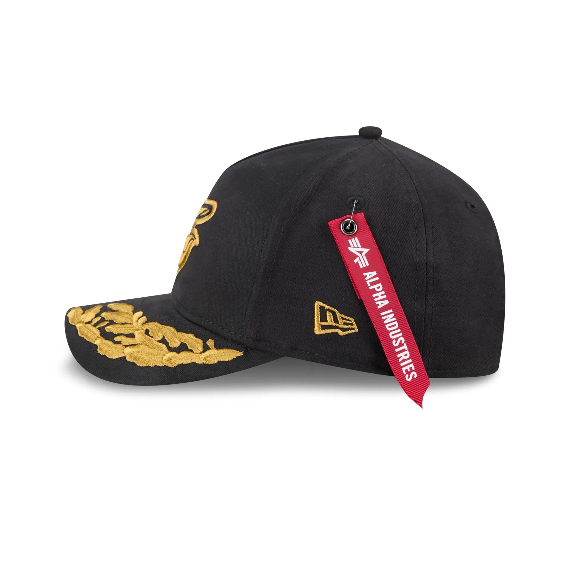 Alpha Industries x Baltimore Orioles Black 9FORTY M-Crown A-Frame Snapback Hat sold by New Era product image thumbnail 4