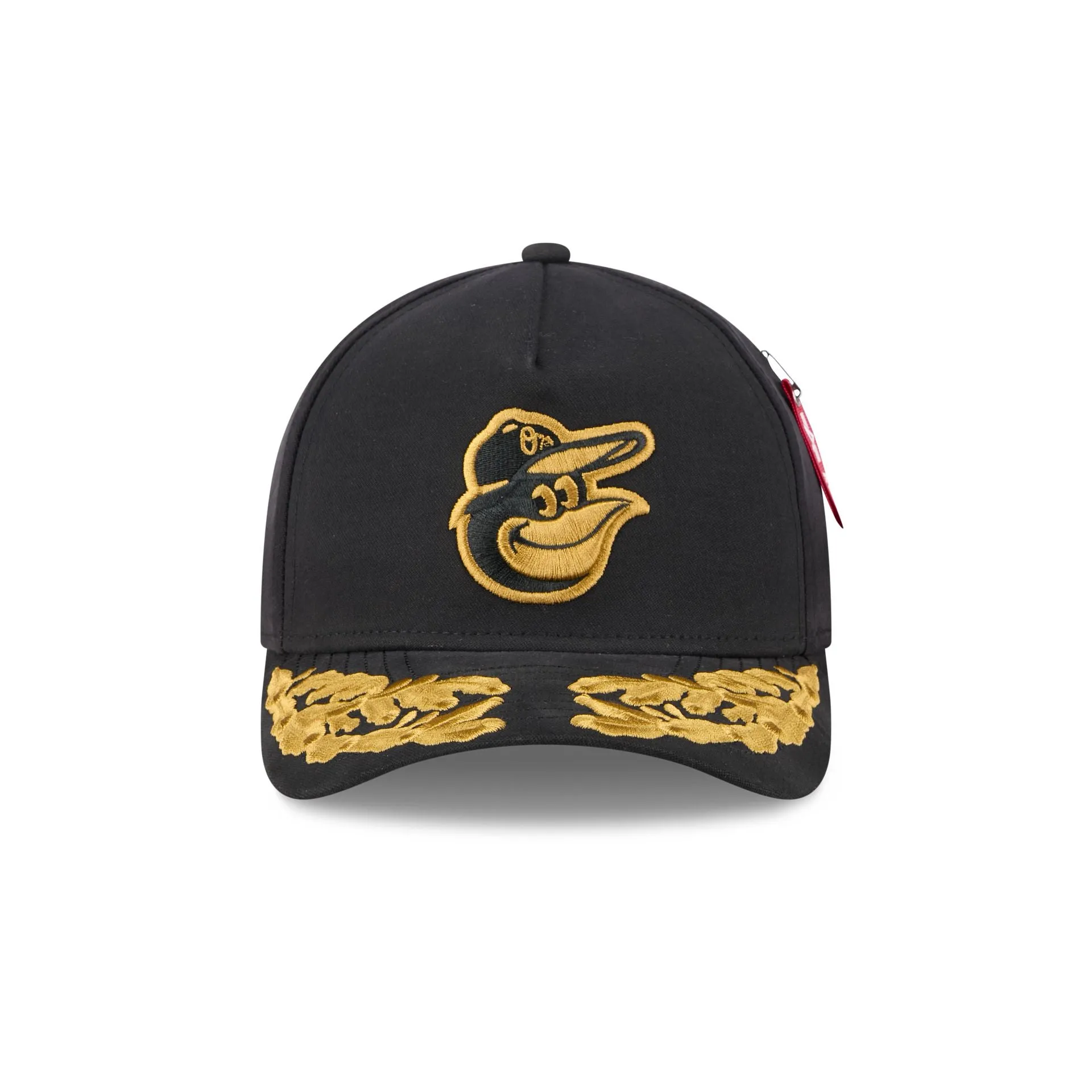 Alpha Industries x Baltimore Orioles Black 9FORTY M-Crown A-Frame Snapback Hat sold by New Era product image thumbnail 2