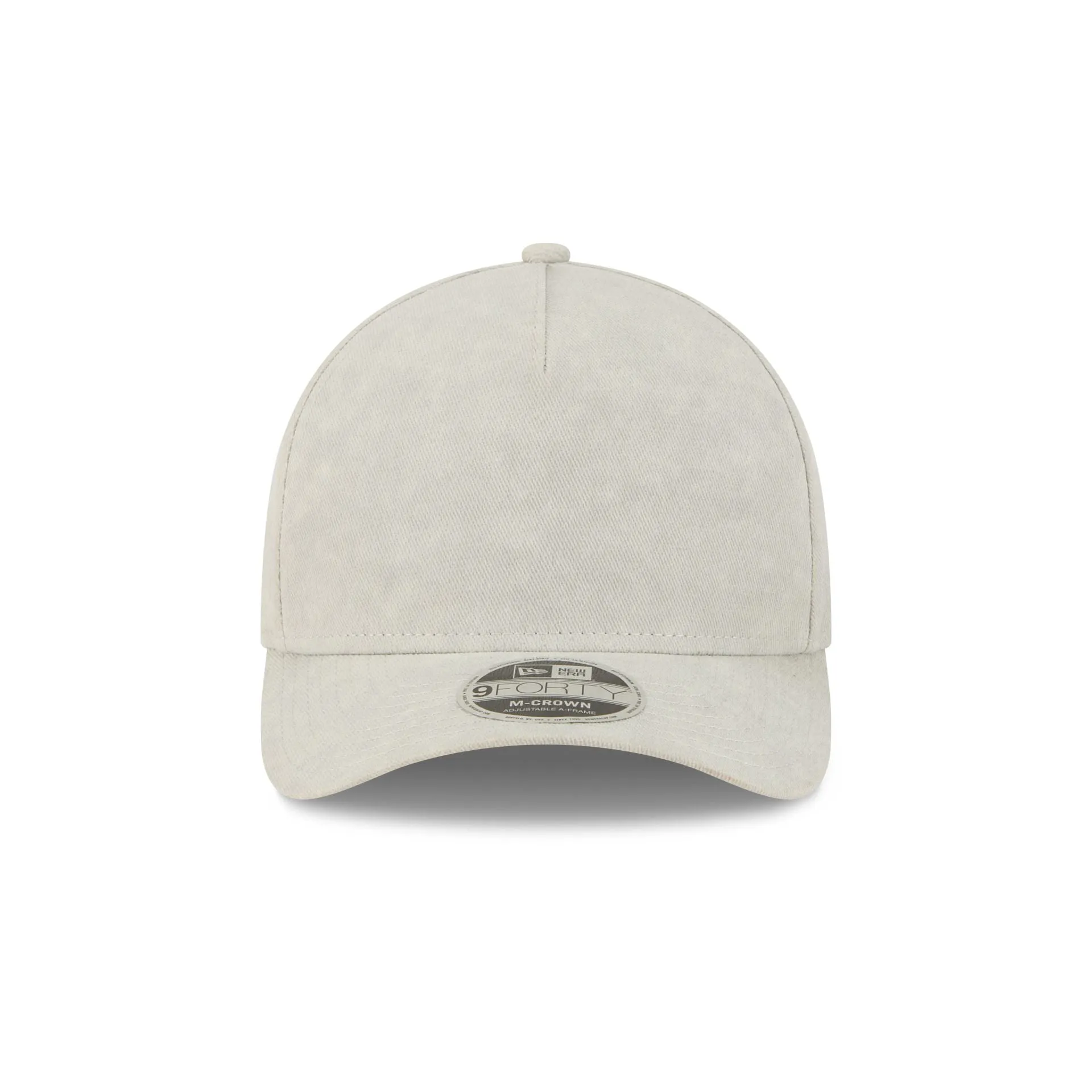 New Era Cap Washed Twill Light Biege 9FORTY M-Crown A-Frame Adjustable Hat sold by New Era product image thumbnail 2
