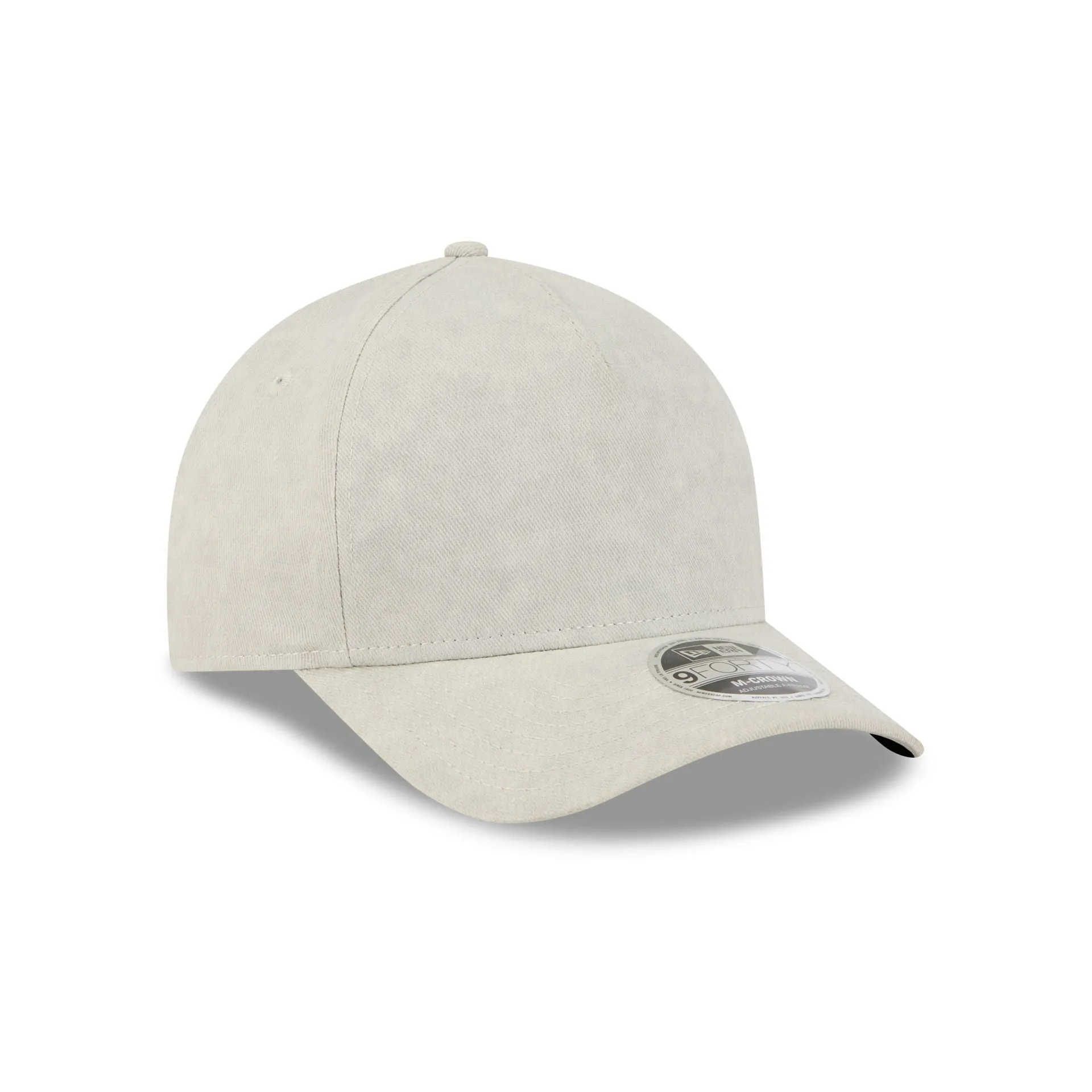 New Era Cap Washed Twill Light Biege 9FORTY M-Crown A-Frame Adjustable Hat sold by New Era product image thumbnail 3