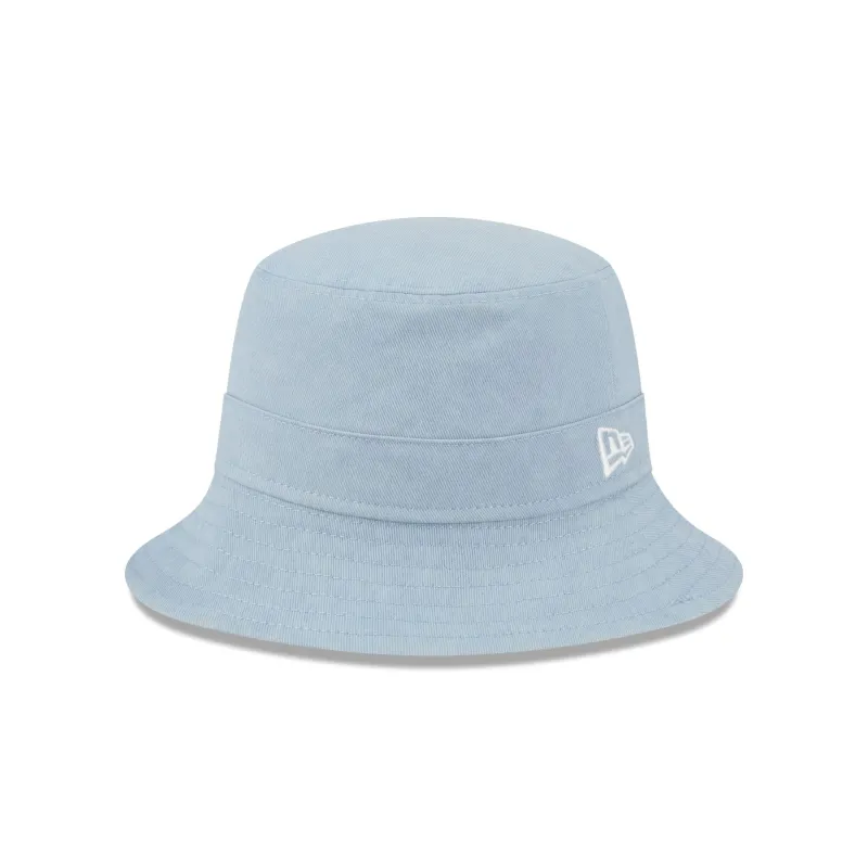 New Era Cap Washed Twill Sky Blue Bucket Hat sold by New Era