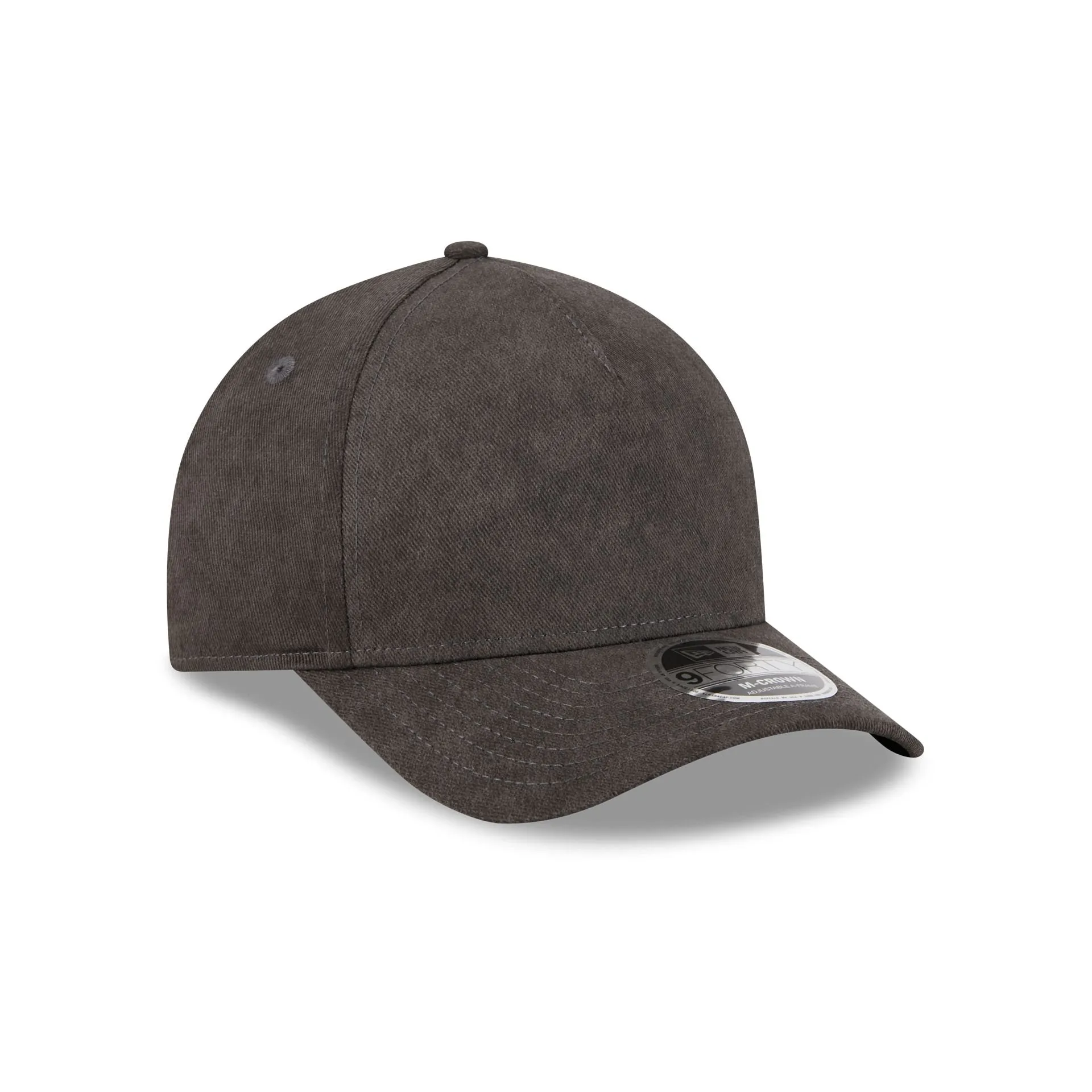 New Era Cap Washed Twill Black 9FORTY M-Crown A-Frame Adjustable Hat sold by New Era product image thumbnail 3
