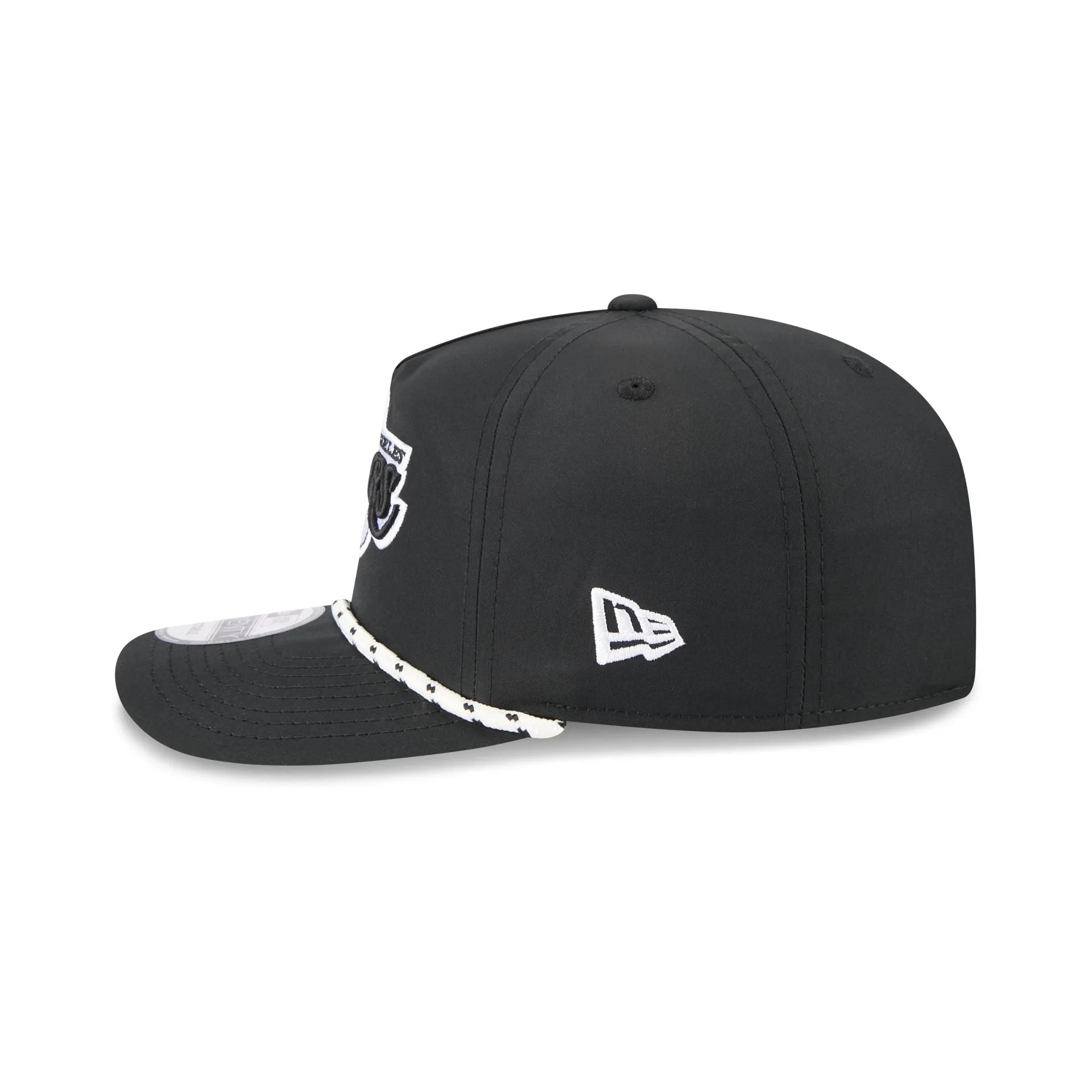 Los Angeles Lakers Black and White Rope 19TWENTY Snapback Hat sold by New Era product image thumbnail 4