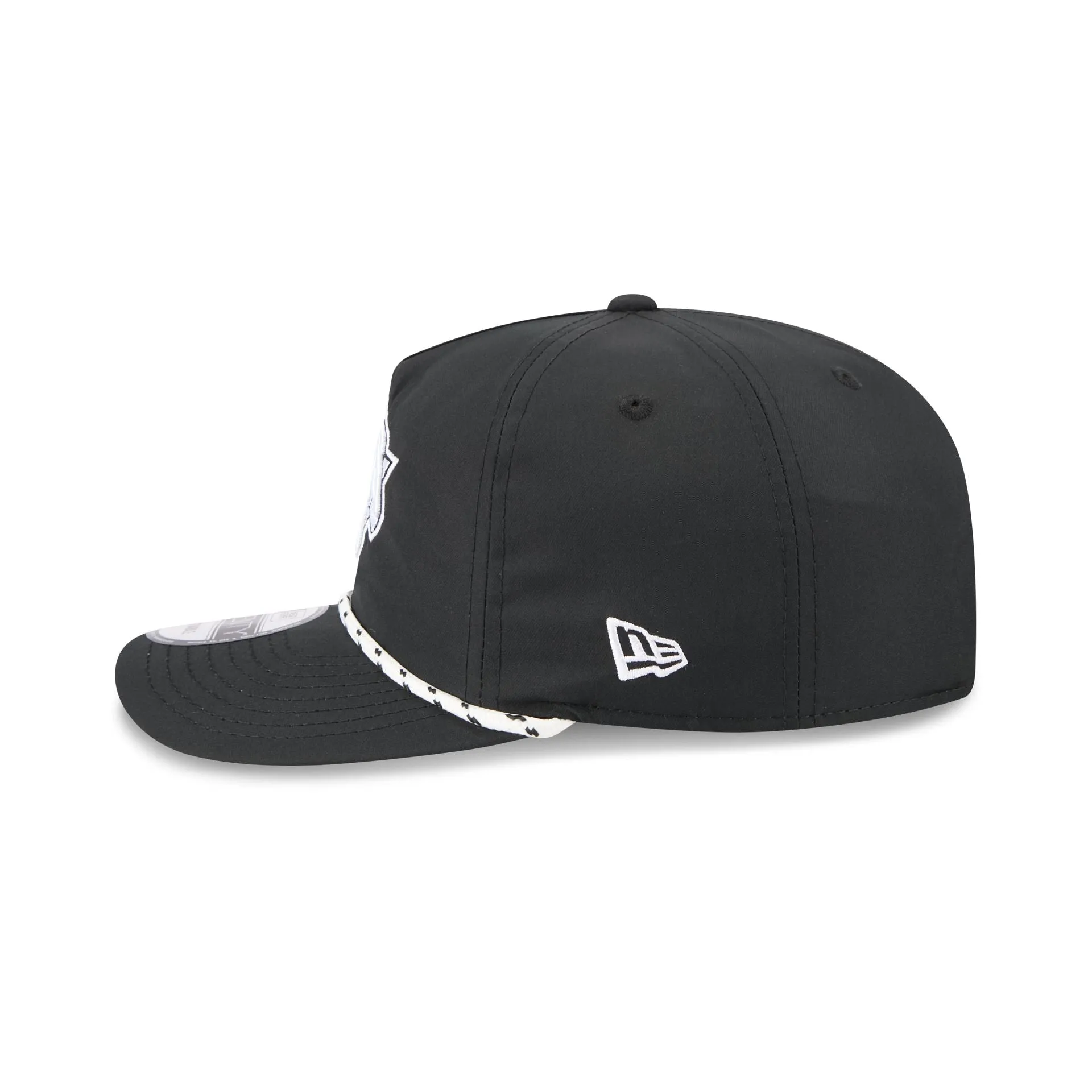 New York Knicks Black and White Rope 19TWENTY Snapback Hat sold by New Era product image thumbnail 4