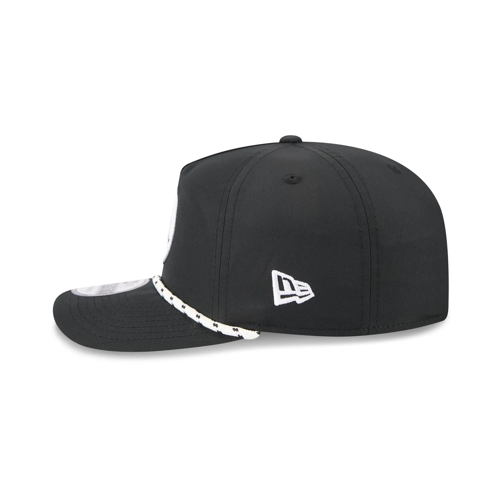 Denver Nuggets Black and White Rope 19TWENTY Snapback Hat sold by New Era product image thumbnail 4