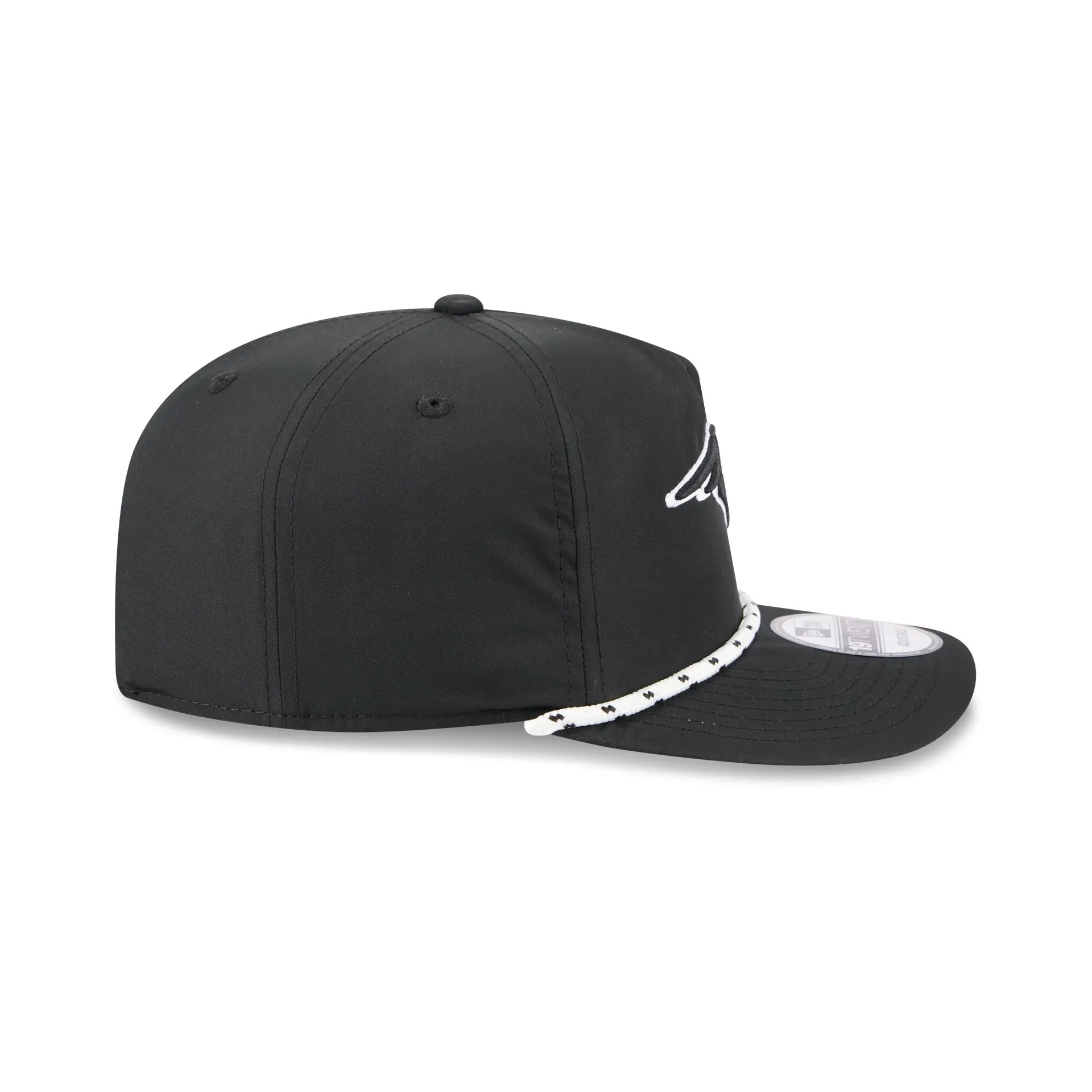 New England Patriots Black and White Rope 19TWENTY Snapback Hat sold by New Era product image thumbnail 5