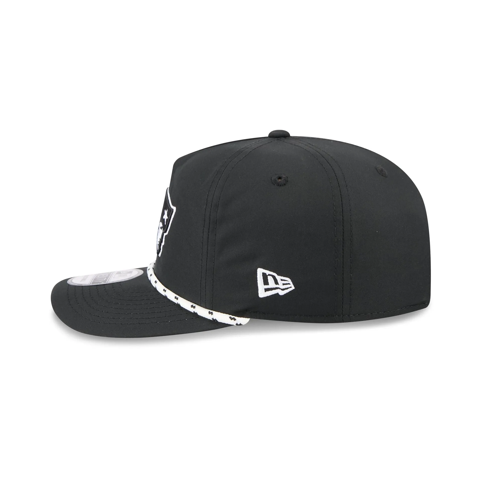 New England Patriots Black and White Rope 19TWENTY Snapback Hat sold by New Era product image thumbnail 4