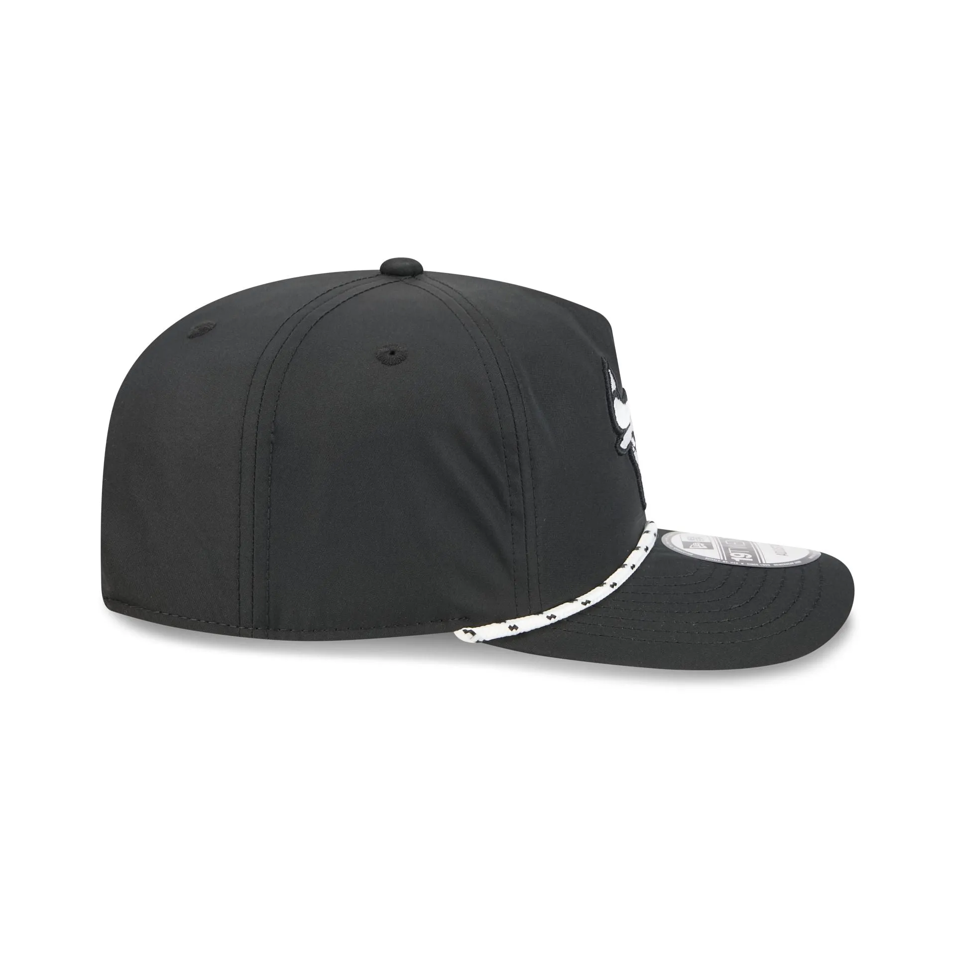 Chicago Bulls Black and White Rope 19TWENTY Snapback Hat sold by New Era product image thumbnail 5