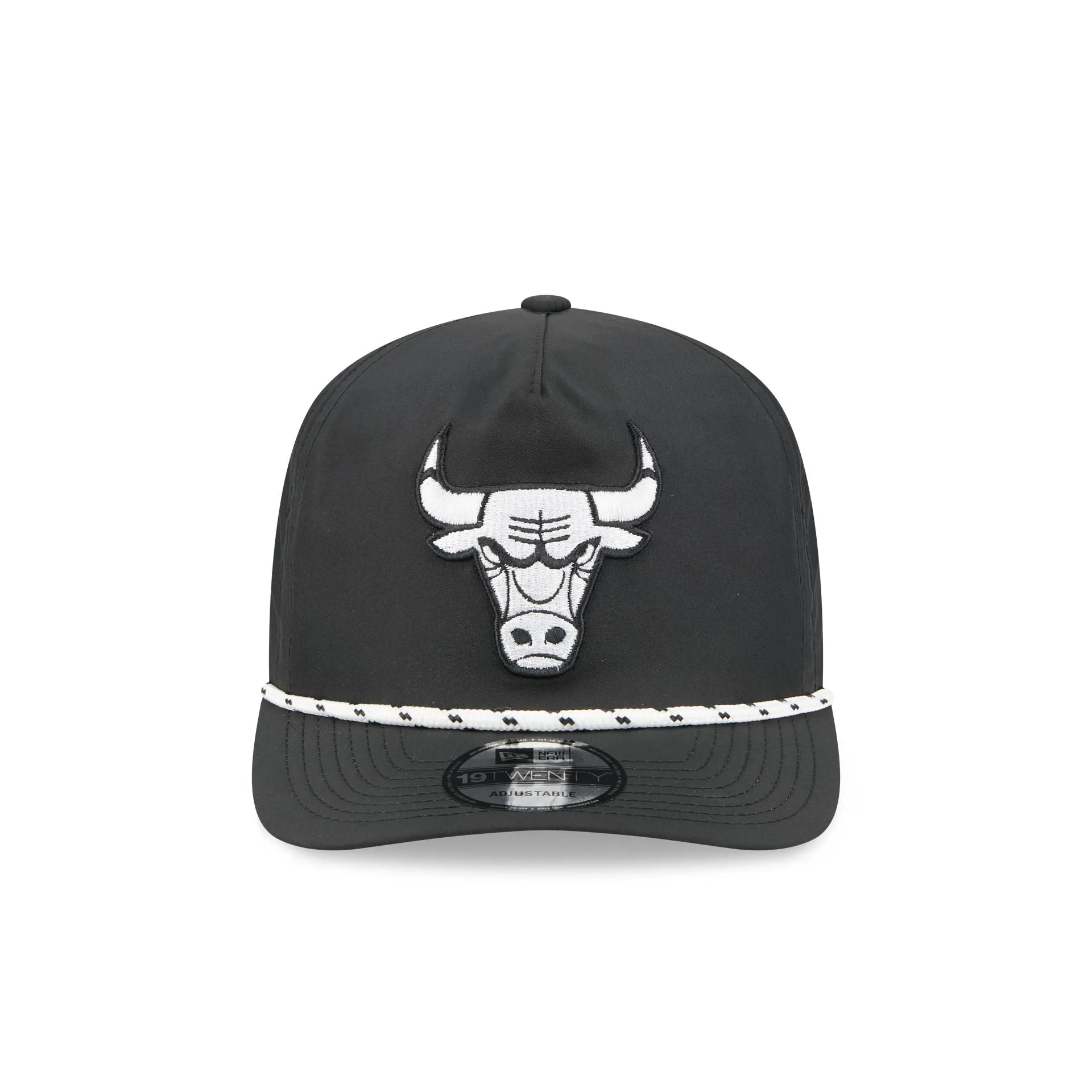 Chicago Bulls Black and White Rope 19TWENTY Snapback Hat sold by New Era product image thumbnail 2