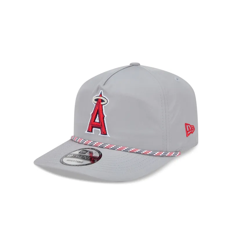 Los Angeles Angels Gray 19TWENTY Snapback Hat sold by New Era