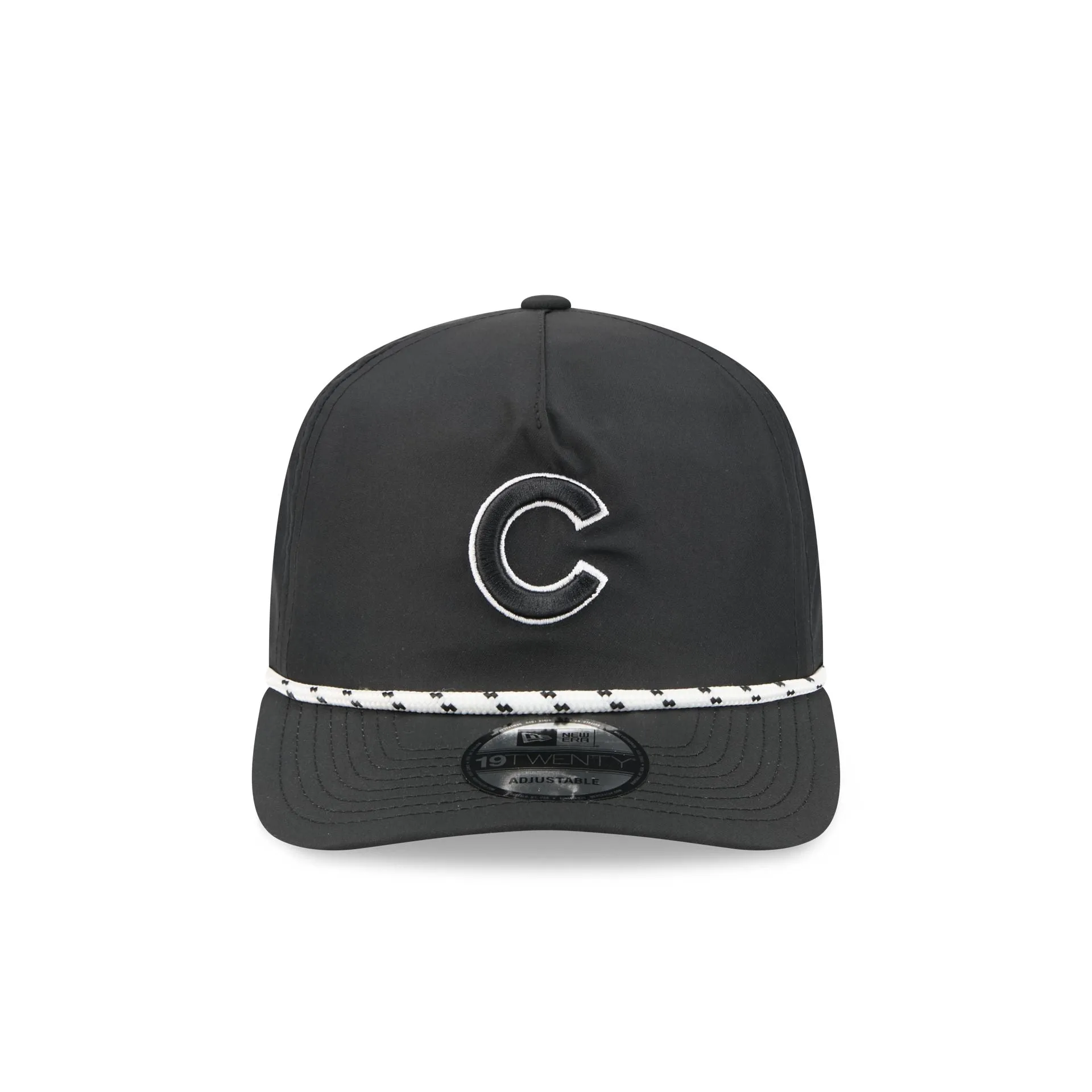 Chicago Cubs Black and White Rope 19TWENTY Snapback Hat sold by New Era product image thumbnail 2