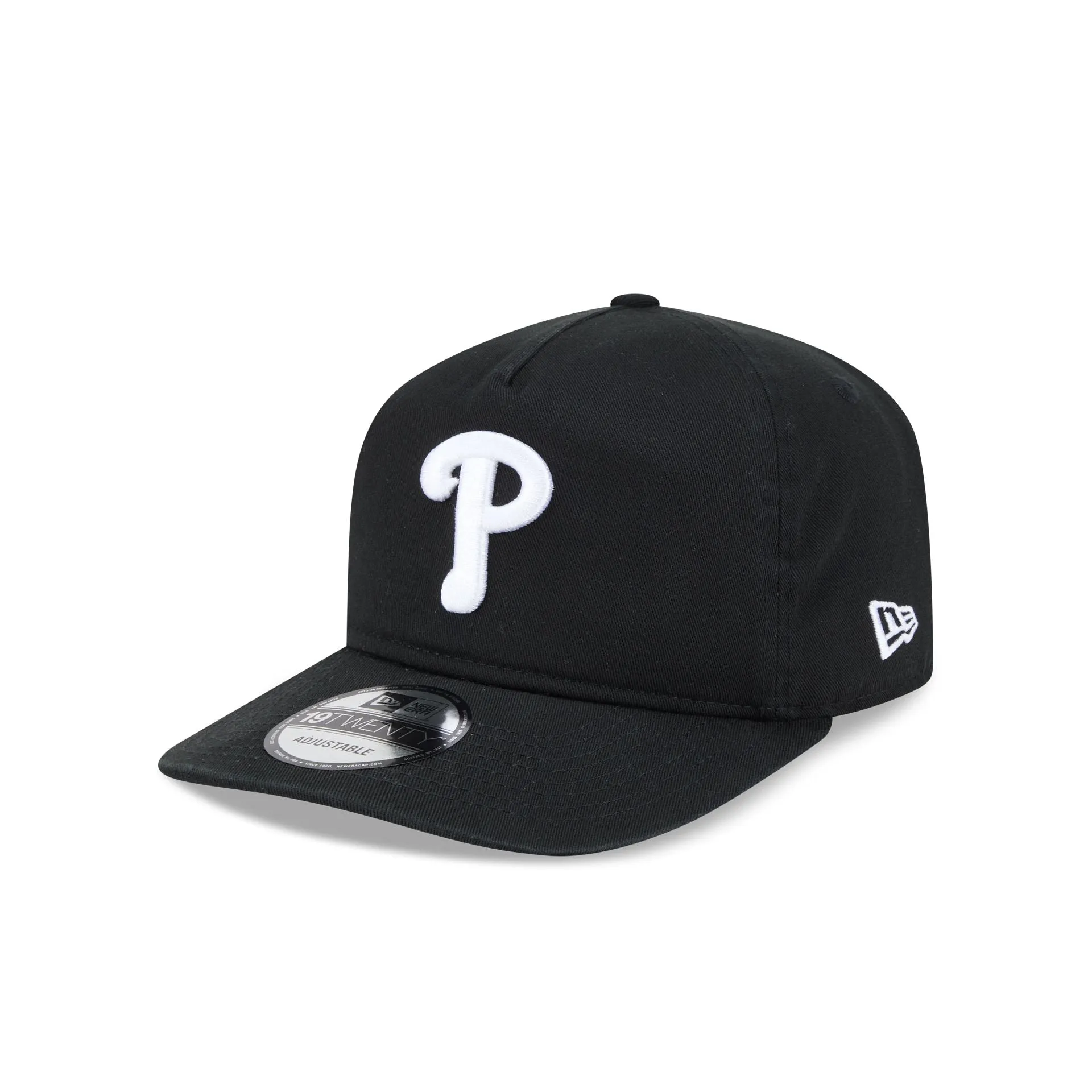Philadelphia Phillies Black and White 19TWENTY Snapback Hat sold by New Era