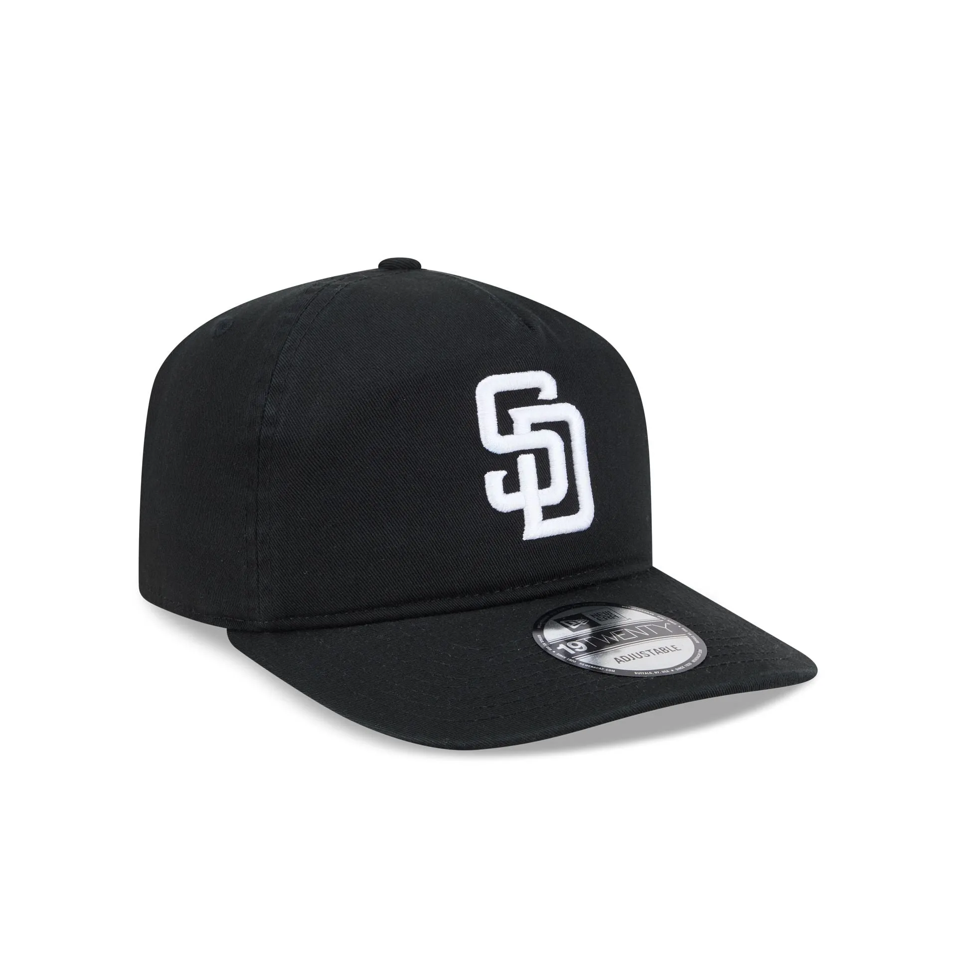 San Diego Padres Black and White 19TWENTY Snapback Hat sold by New Era product image thumbnail 3