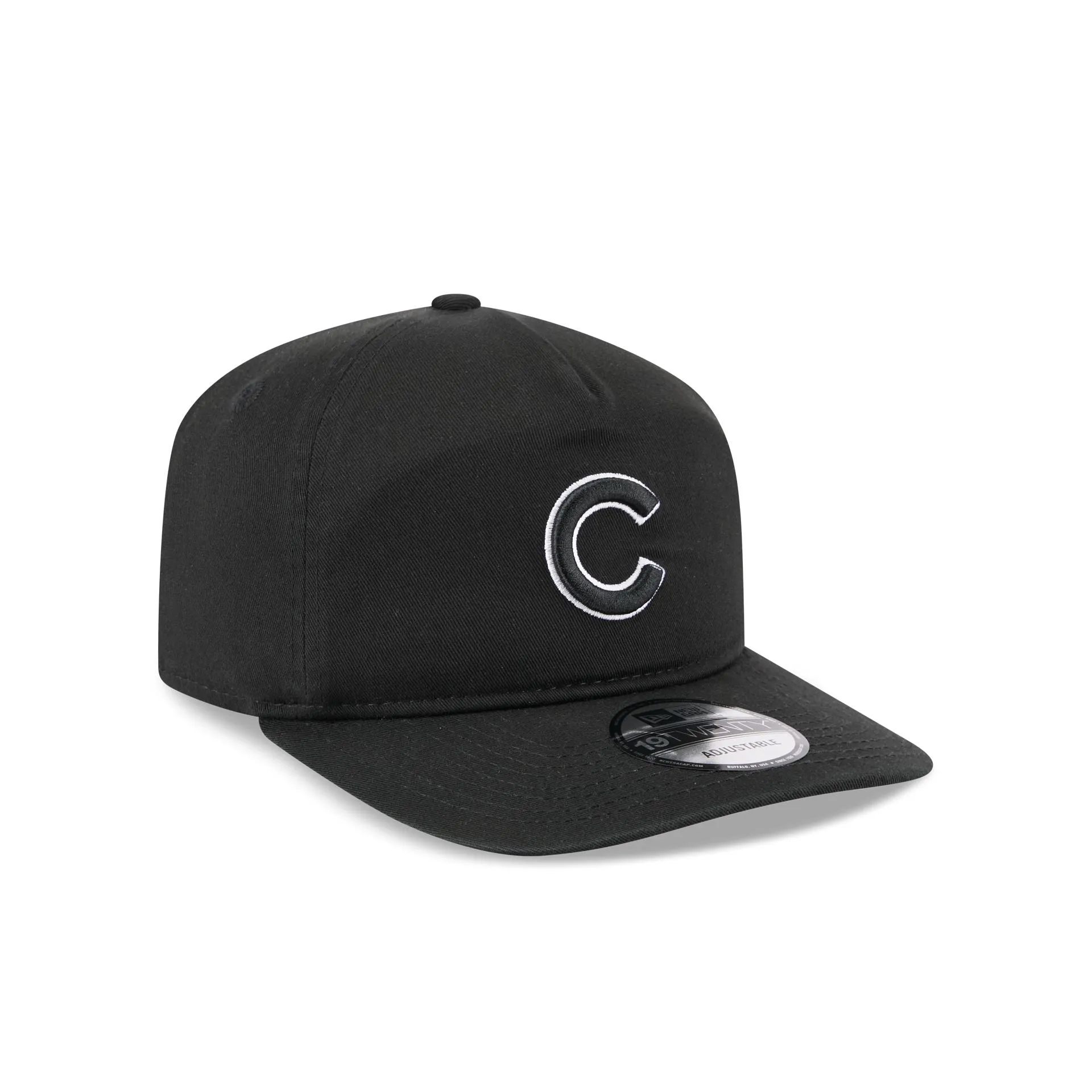 Chicago Cubs Black and White 19TWENTY Snapback Hat sold by New Era product image thumbnail 3