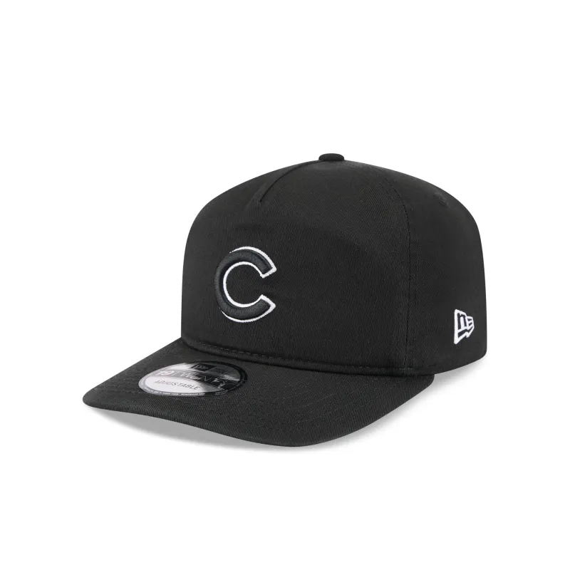 Chicago Cubs Black and White 19TWENTY Snapback Hat sold by New Era
