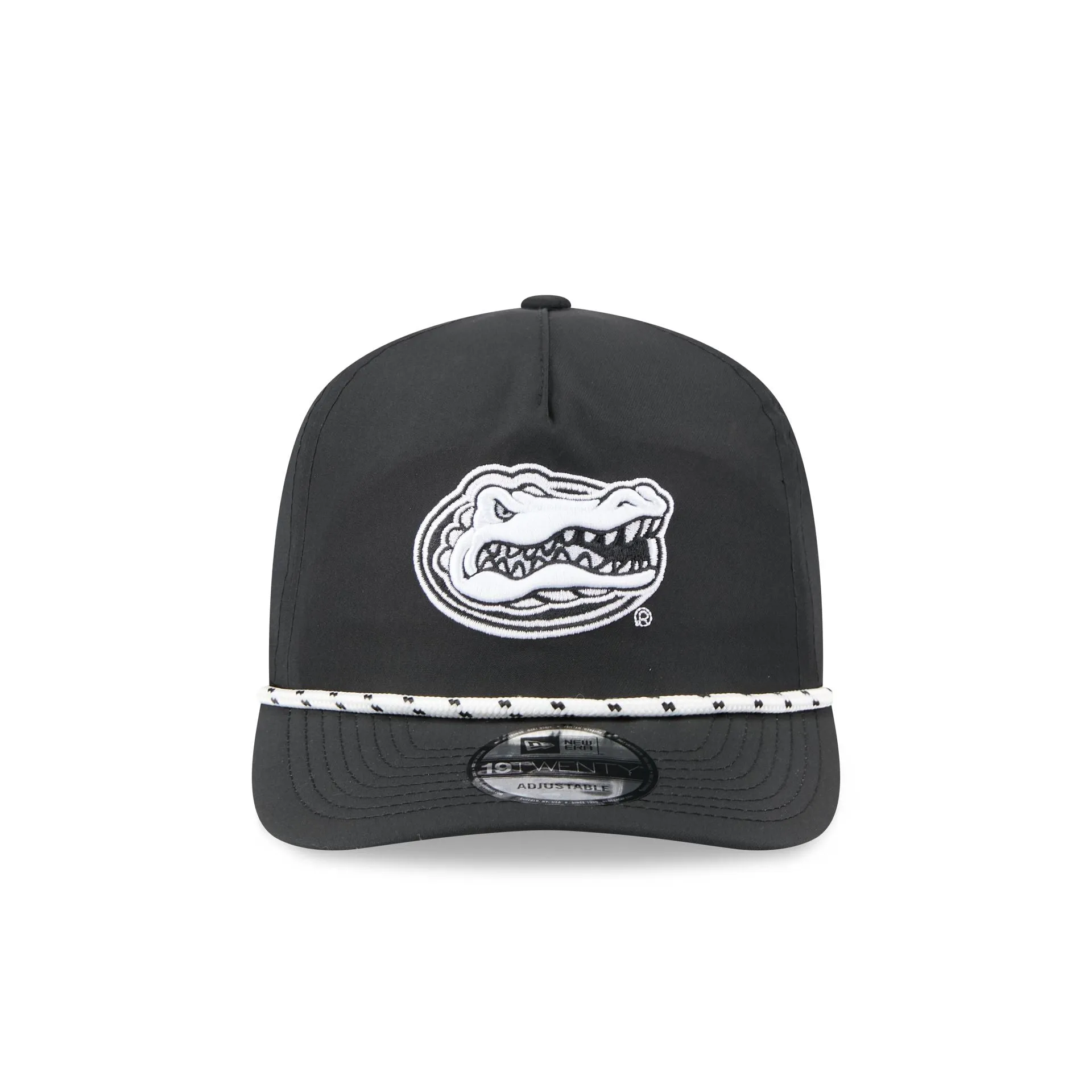 Florida Gators Black and White Rope 19TWENTY Snapback Hat sold by New Era product image thumbnail 2