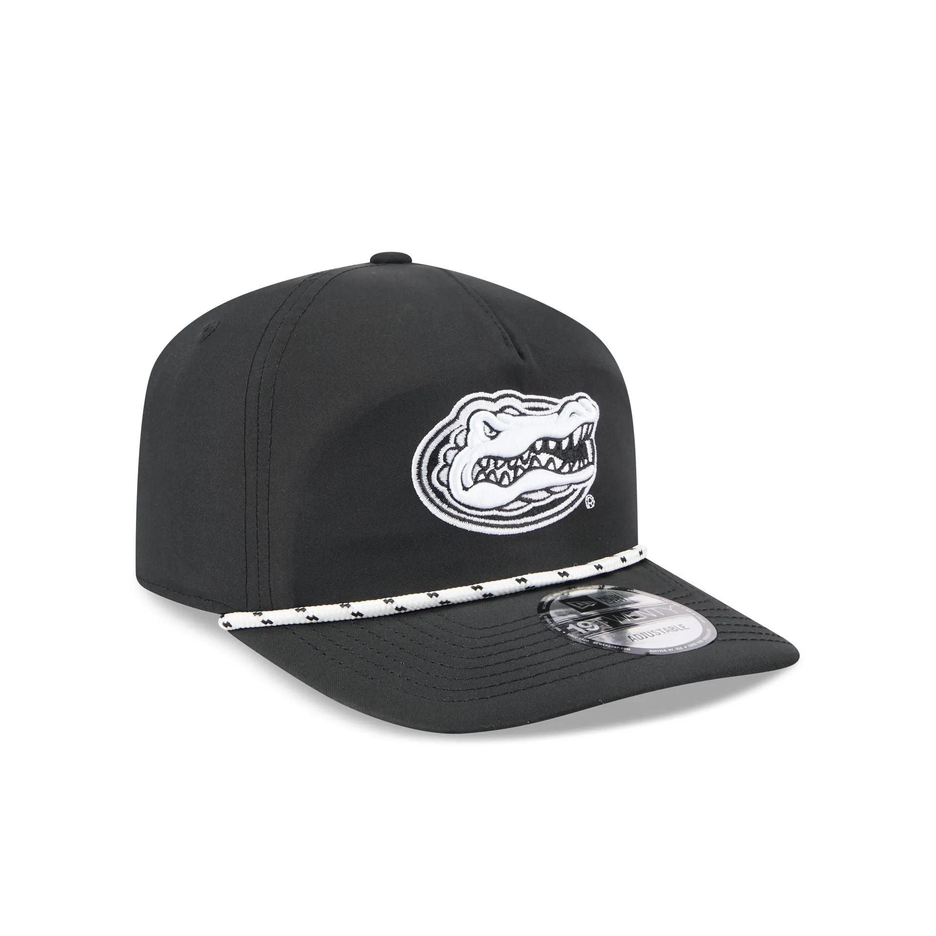Florida Gators Black and White Rope 19TWENTY Snapback Hat sold by New Era product image thumbnail 3