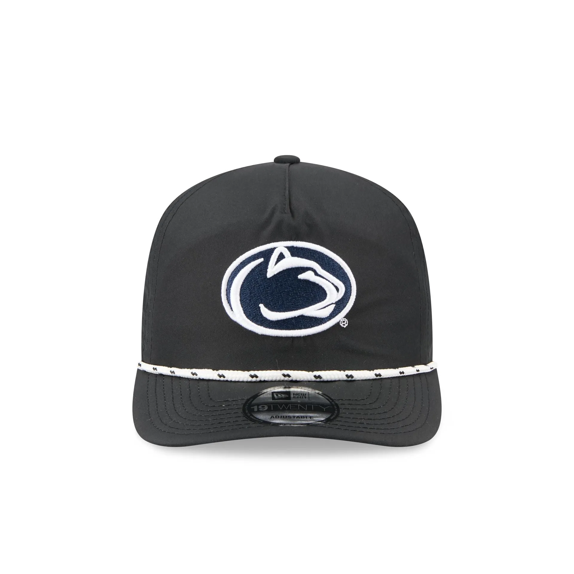Penn State Nittany Lions Black and White Rope 19TWENTY Snapback Hat sold by New Era product image thumbnail 2