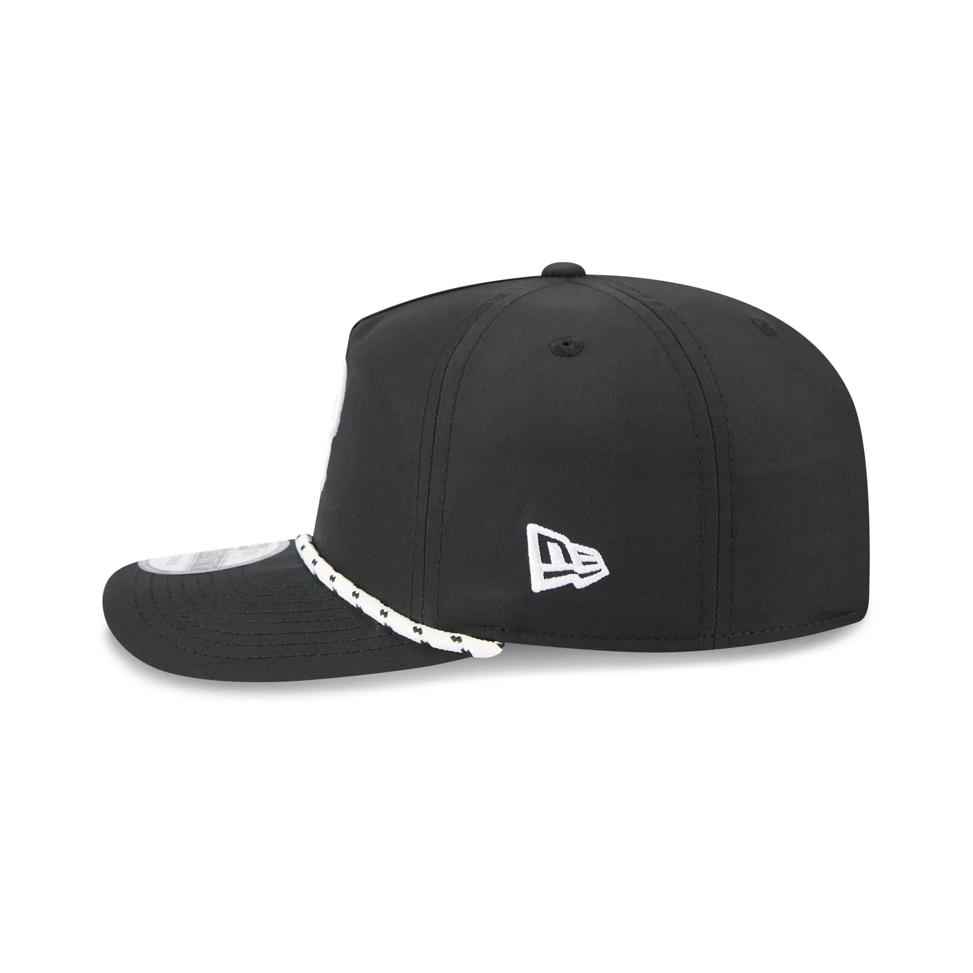 Philadelphia Phillies Black and White Rope 19TWENTY Snapback Hat sold by New Era product image thumbnail 4