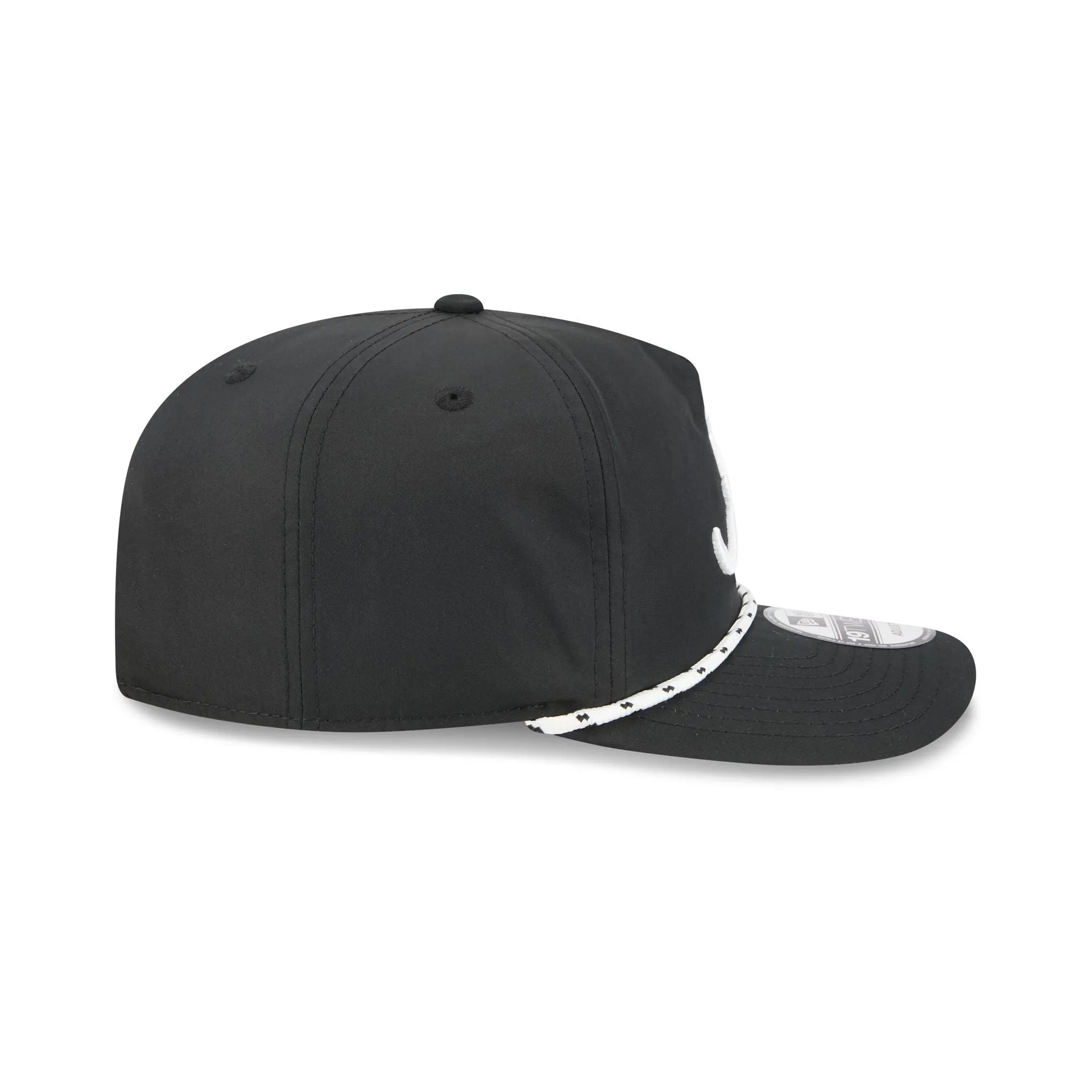 Alabama Crimson Tide Black and White Rope 19TWENTY Snapback Hat sold by New Era product image thumbnail 5