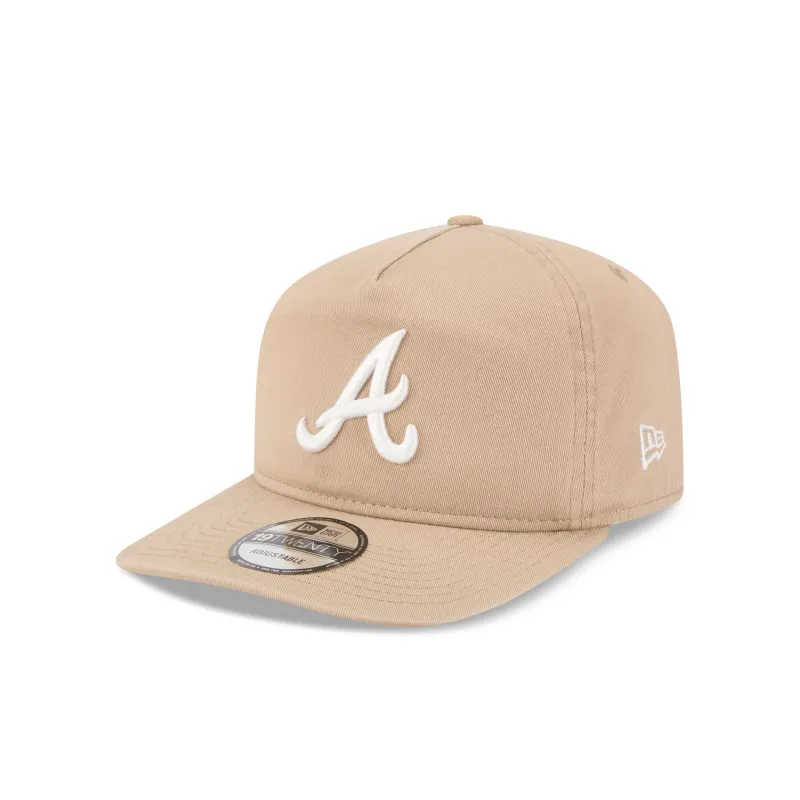 Atlanta Braves Light Beige 19TWENTY Snapback Hat sold by New Era