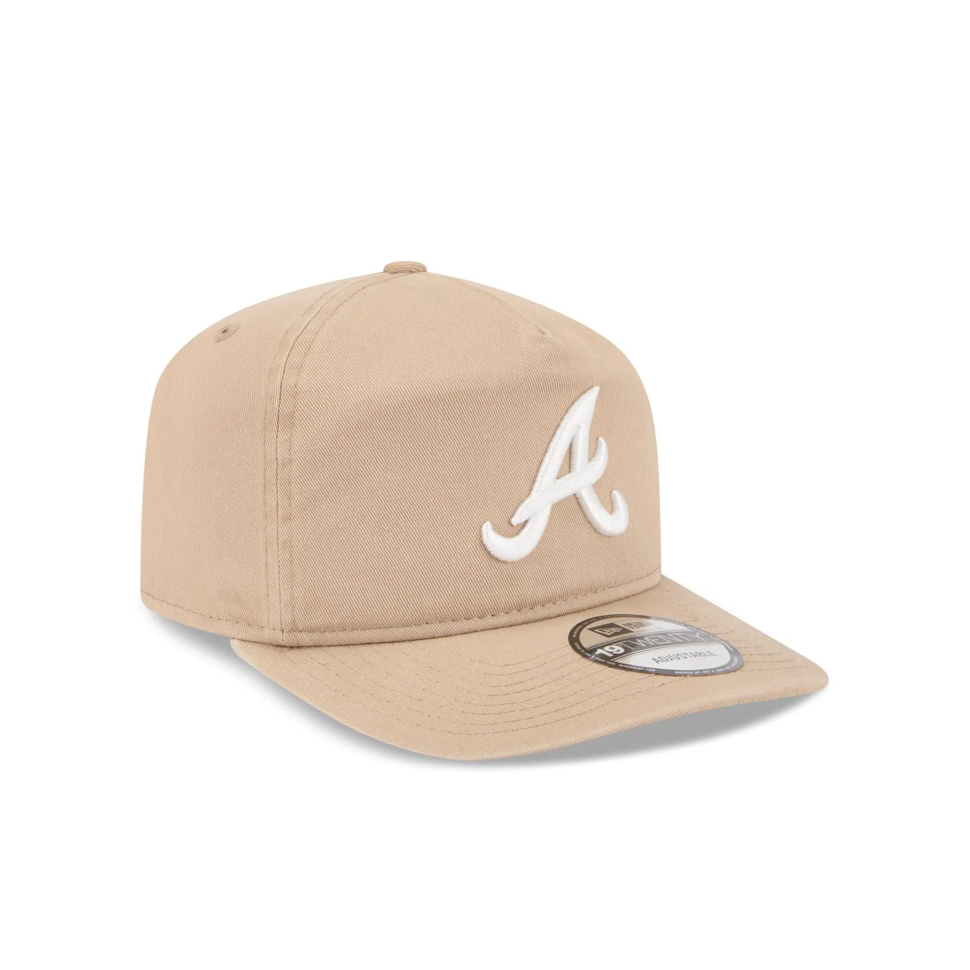 Atlanta Braves Light Beige 19TWENTY Snapback Hat sold by New Era product image thumbnail 3