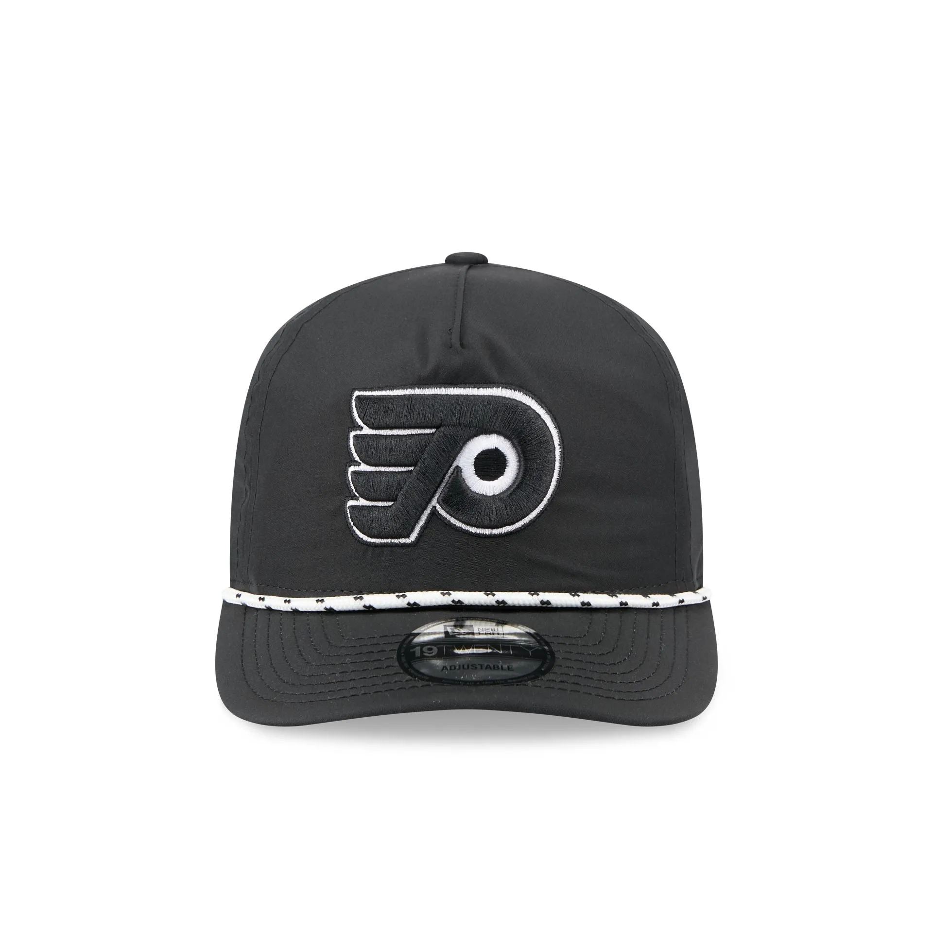 Philadelphia Flyers Black and White Rope 19TWENTY Snapback Hat sold by New Era product image thumbnail 2