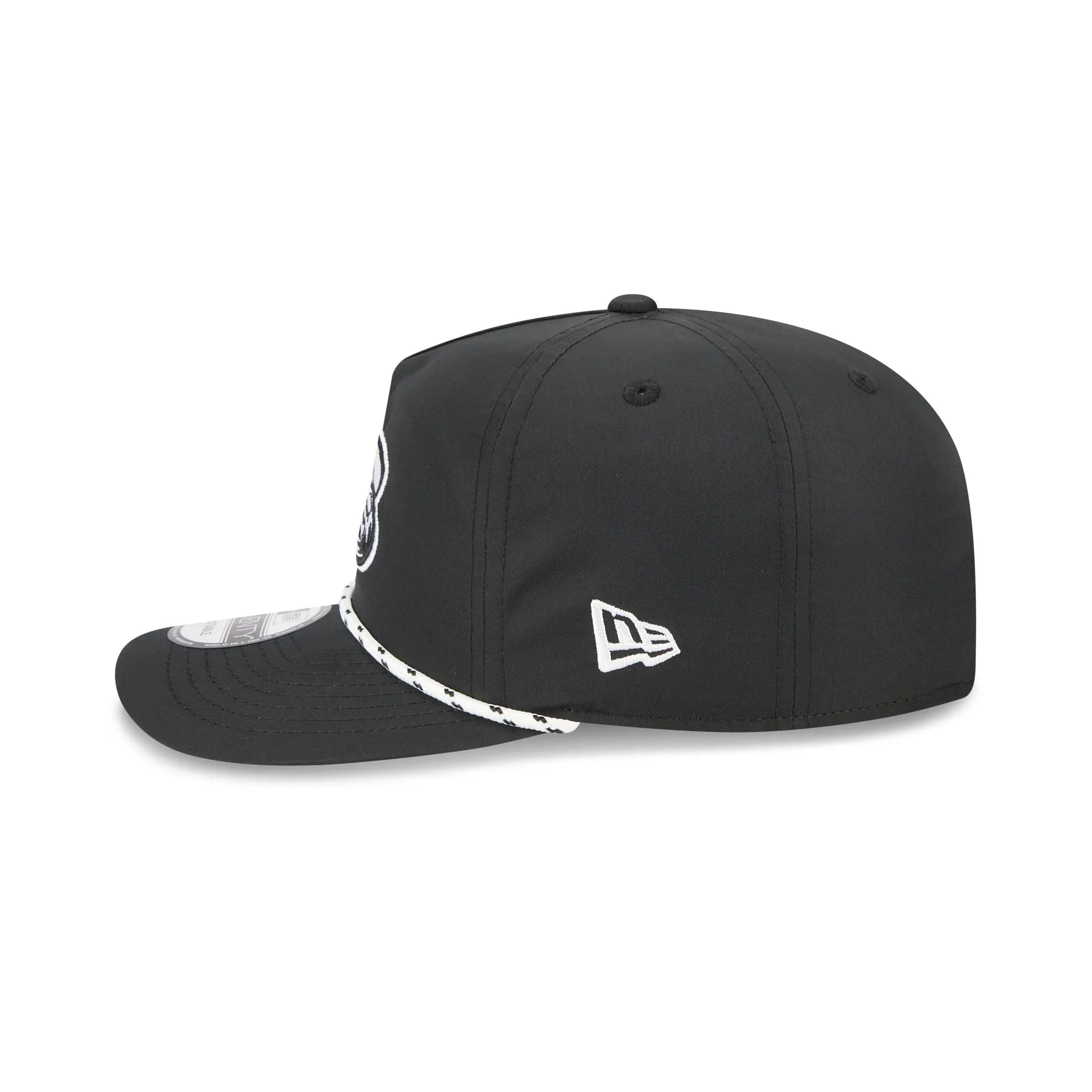 Colorado Avalanche Black and White Rope 19TWENTY Snapback Hat sold by New Era product image thumbnail 4