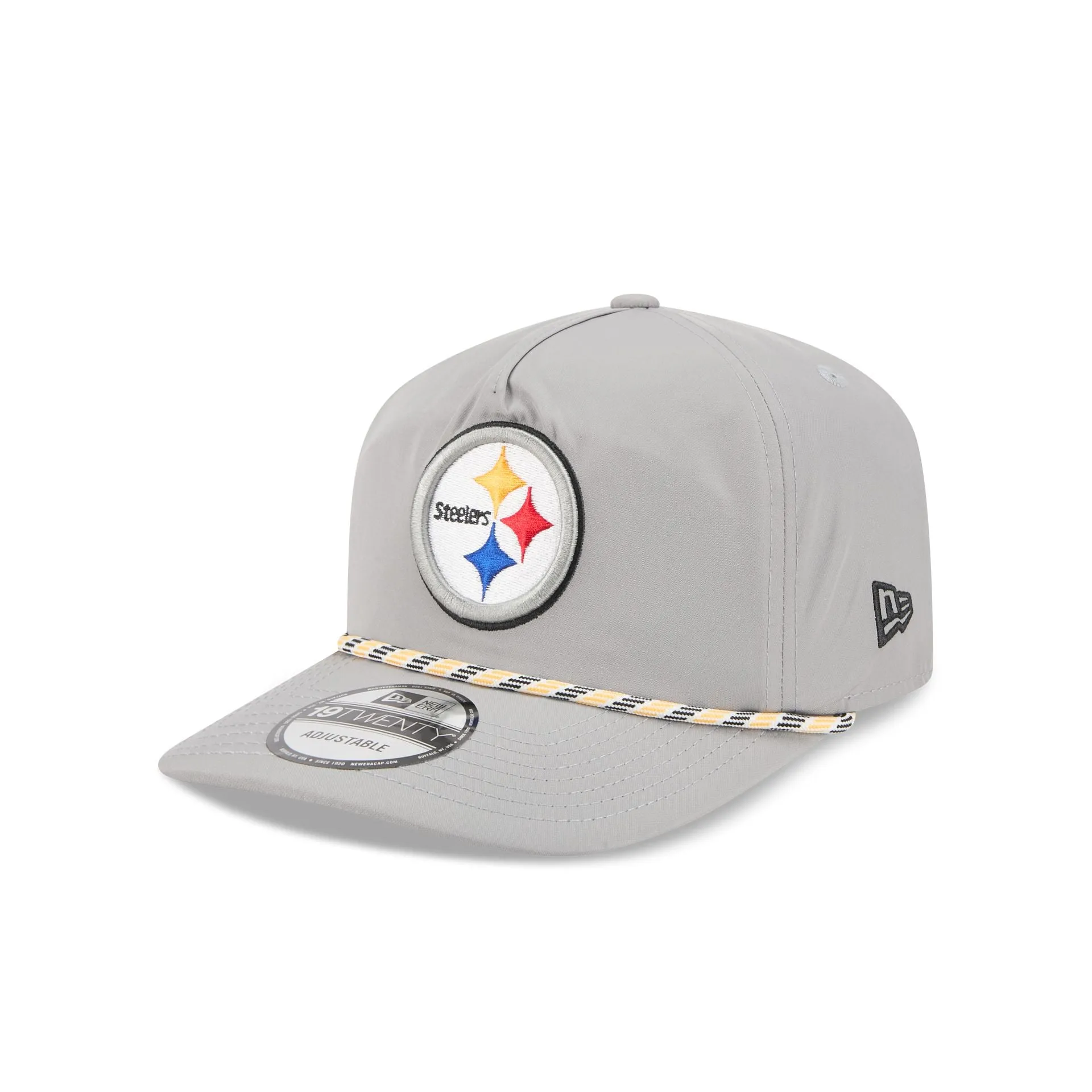 Pittsburgh Steelers Gray 19TWENTY Snapback Hat sold by New Era